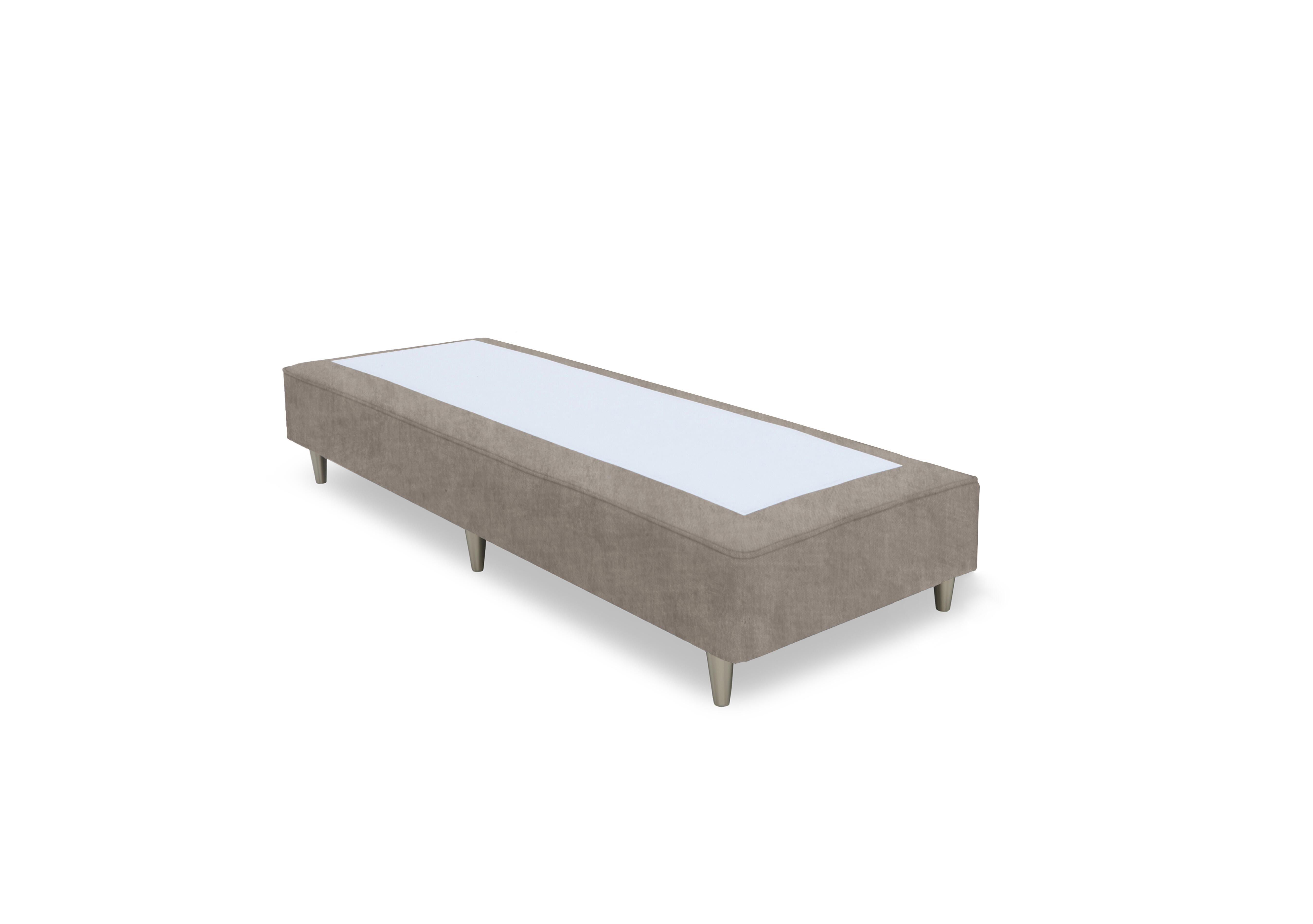 Artisan Platinum Pocket Sprung Shallow Divan Base in Warm Onyx - Bsl on Furniture Village