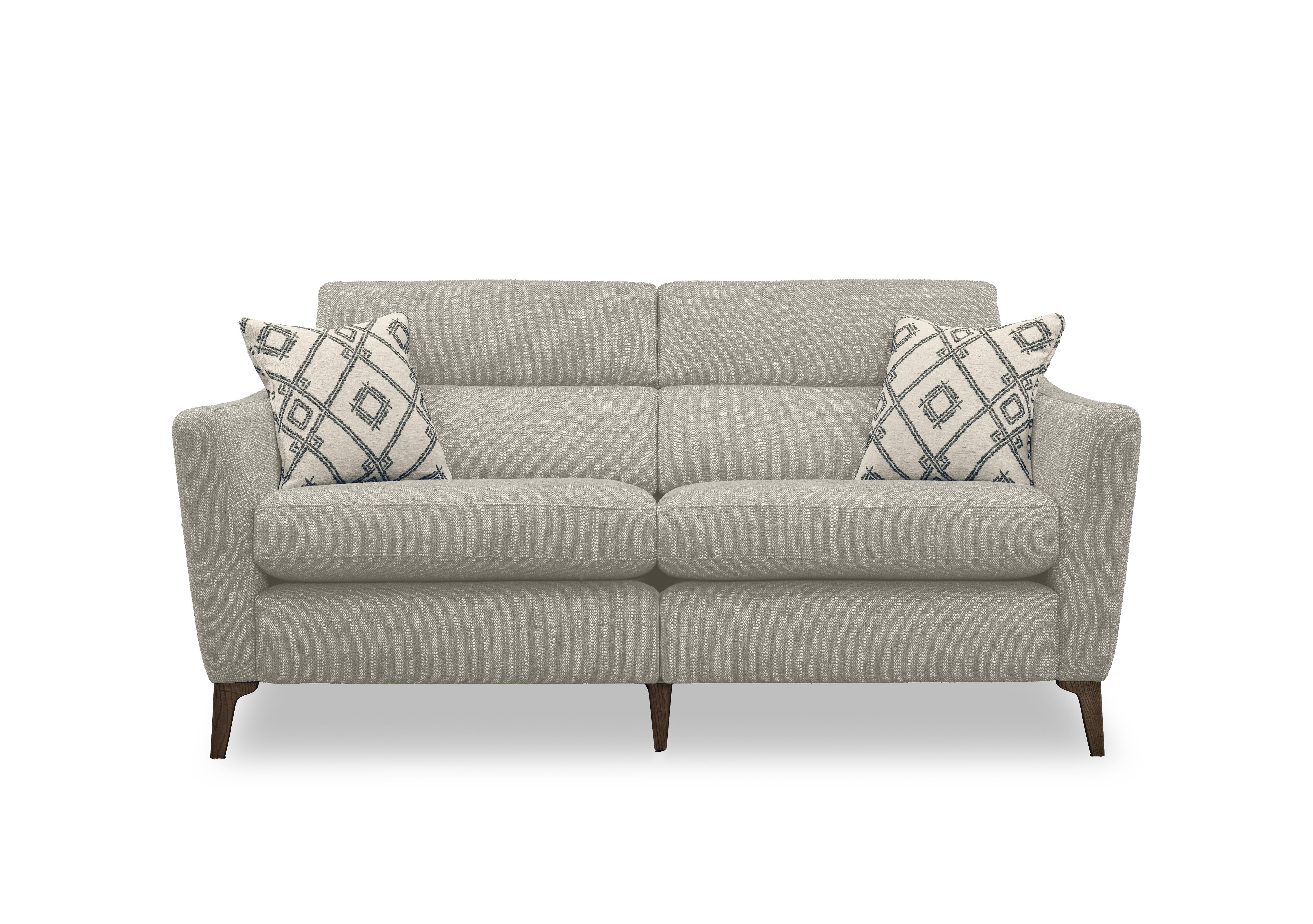 Moderna 2 Seater Power Recliner Sofa with Power Telescopic Headrests in Blr Sand Sw on Furniture Village