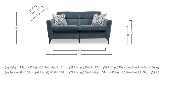 Moderna 2 Seater Sofa in  on Furniture Village