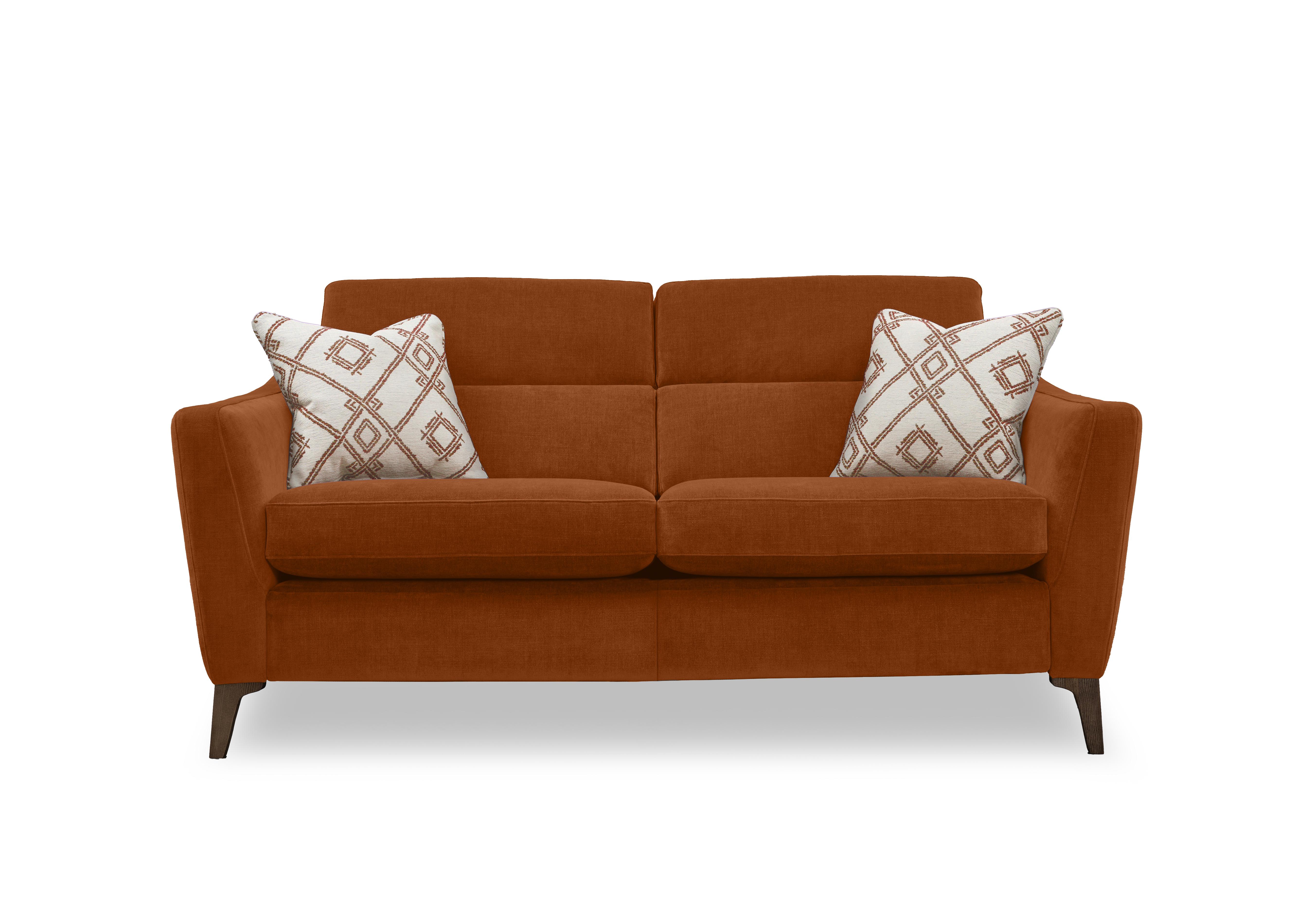 Moderna 2 Seater Sofa in Mht Pumpkin Sw on Furniture Village