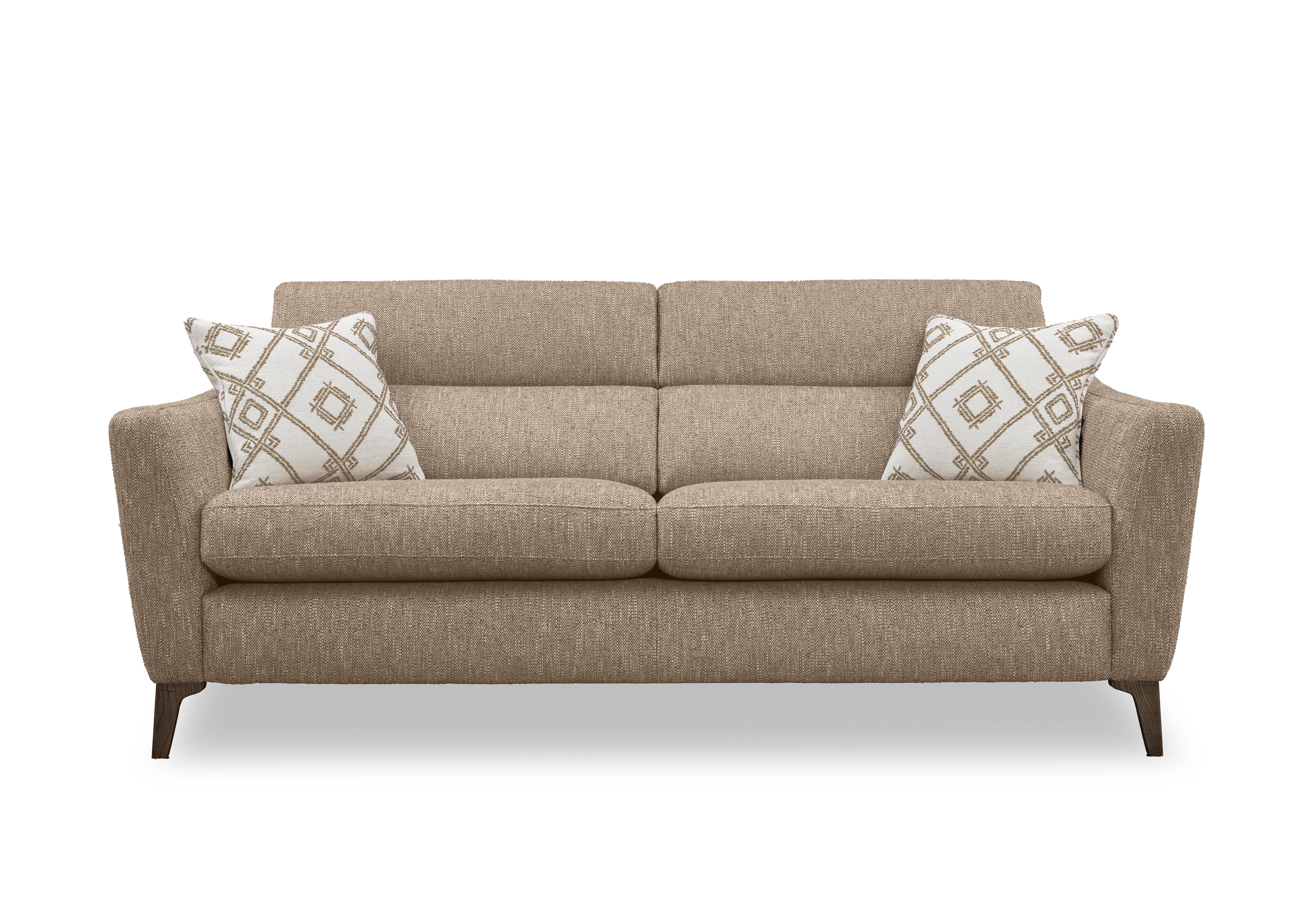 Moderna 3 Seater Sofa in Blr Flax Sw on Furniture Village