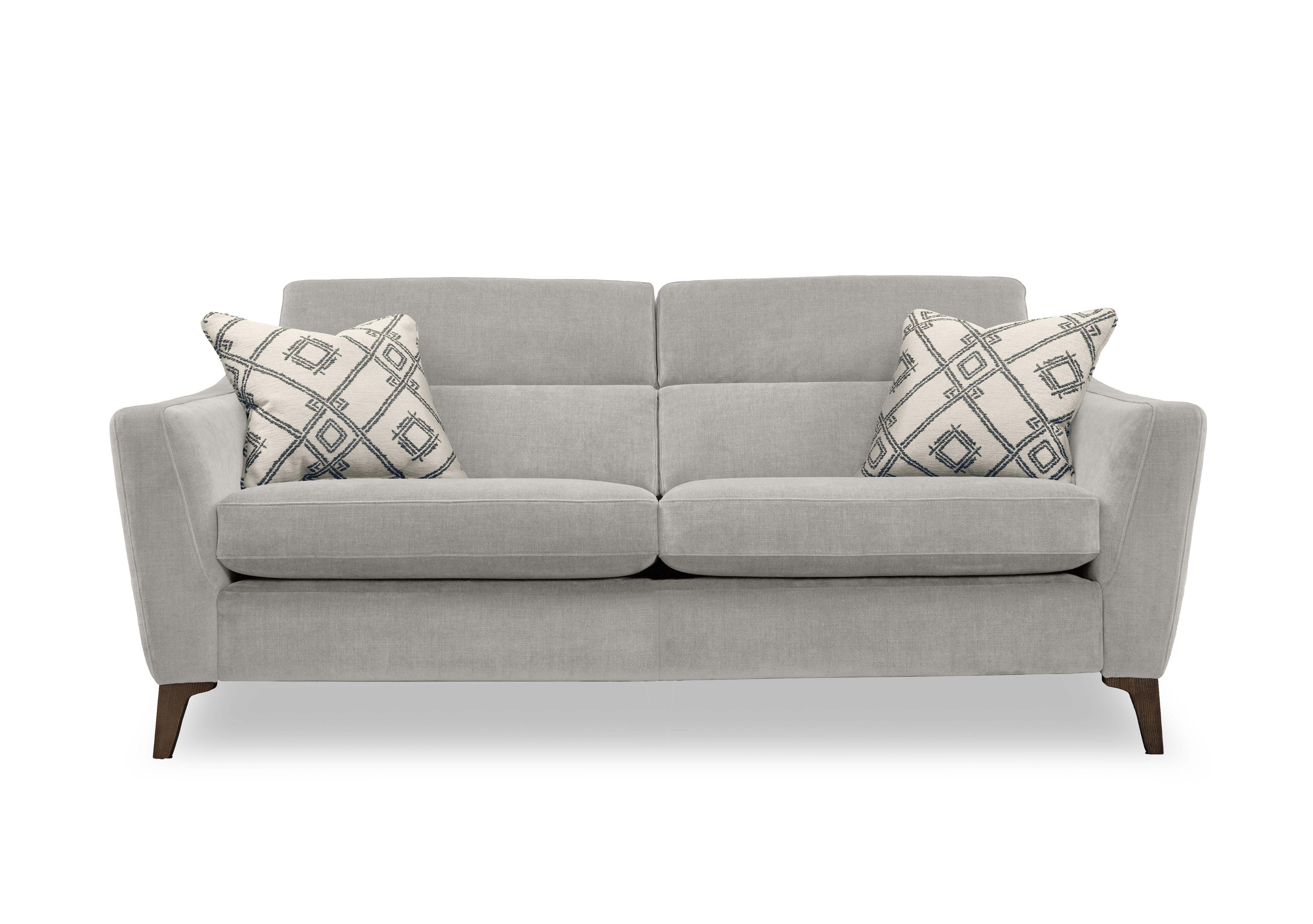Moderna 3 Seater Sofa in Mht Chalk Sw on Furniture Village