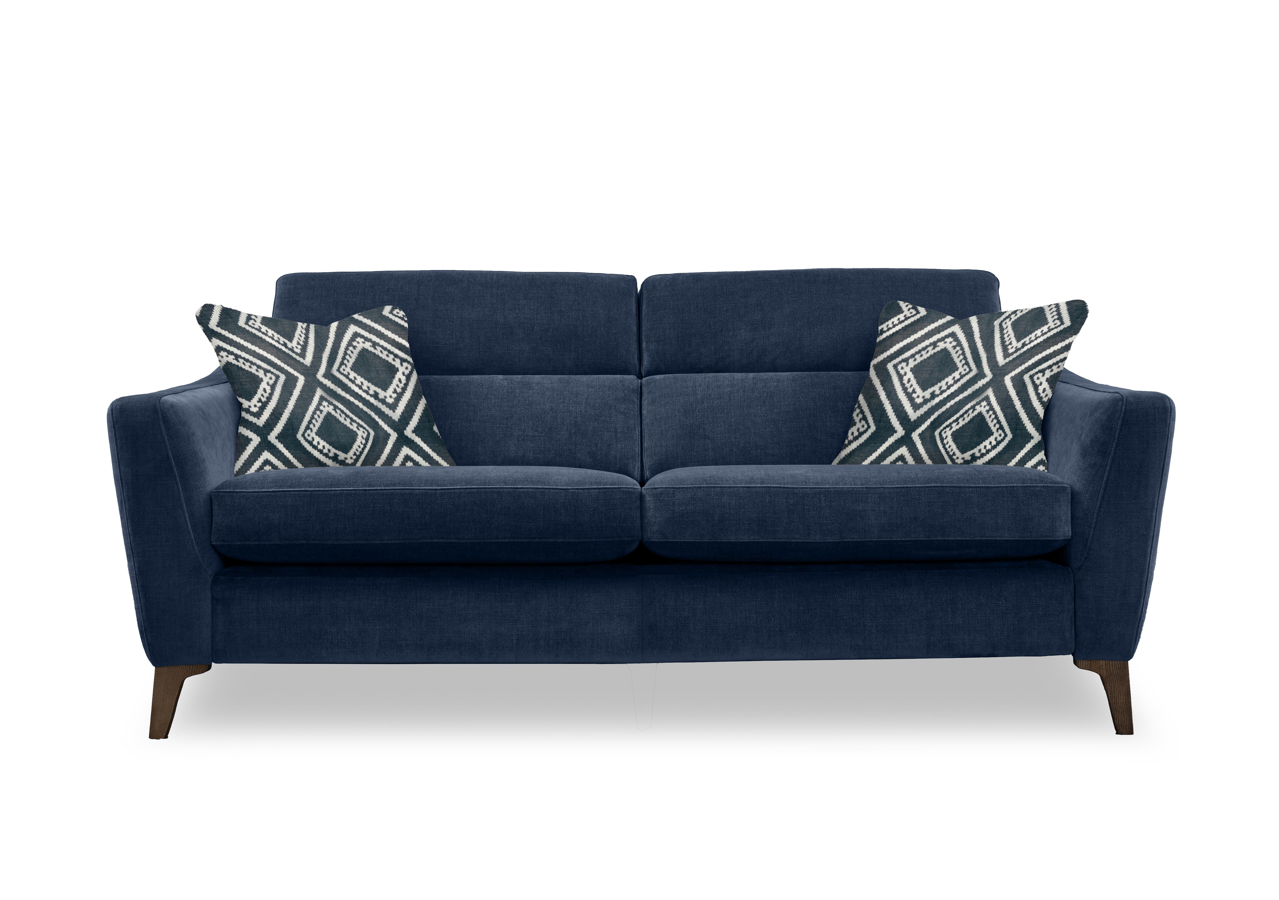Moderna 3 Seater Sofa in Mht Ink Sw on Furniture Village