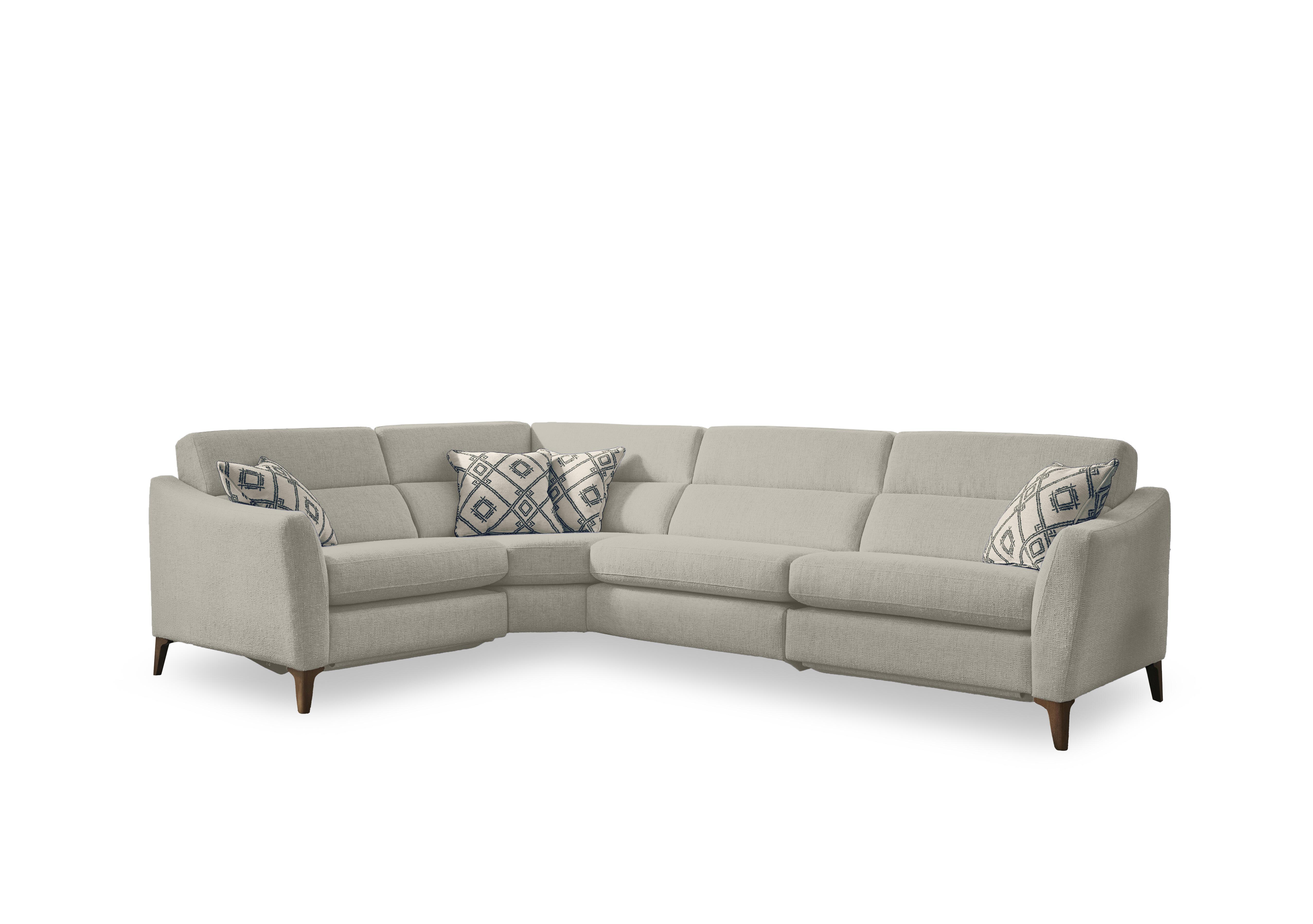 Moderna Corner Sofa in Blr Sand Sw on Furniture Village