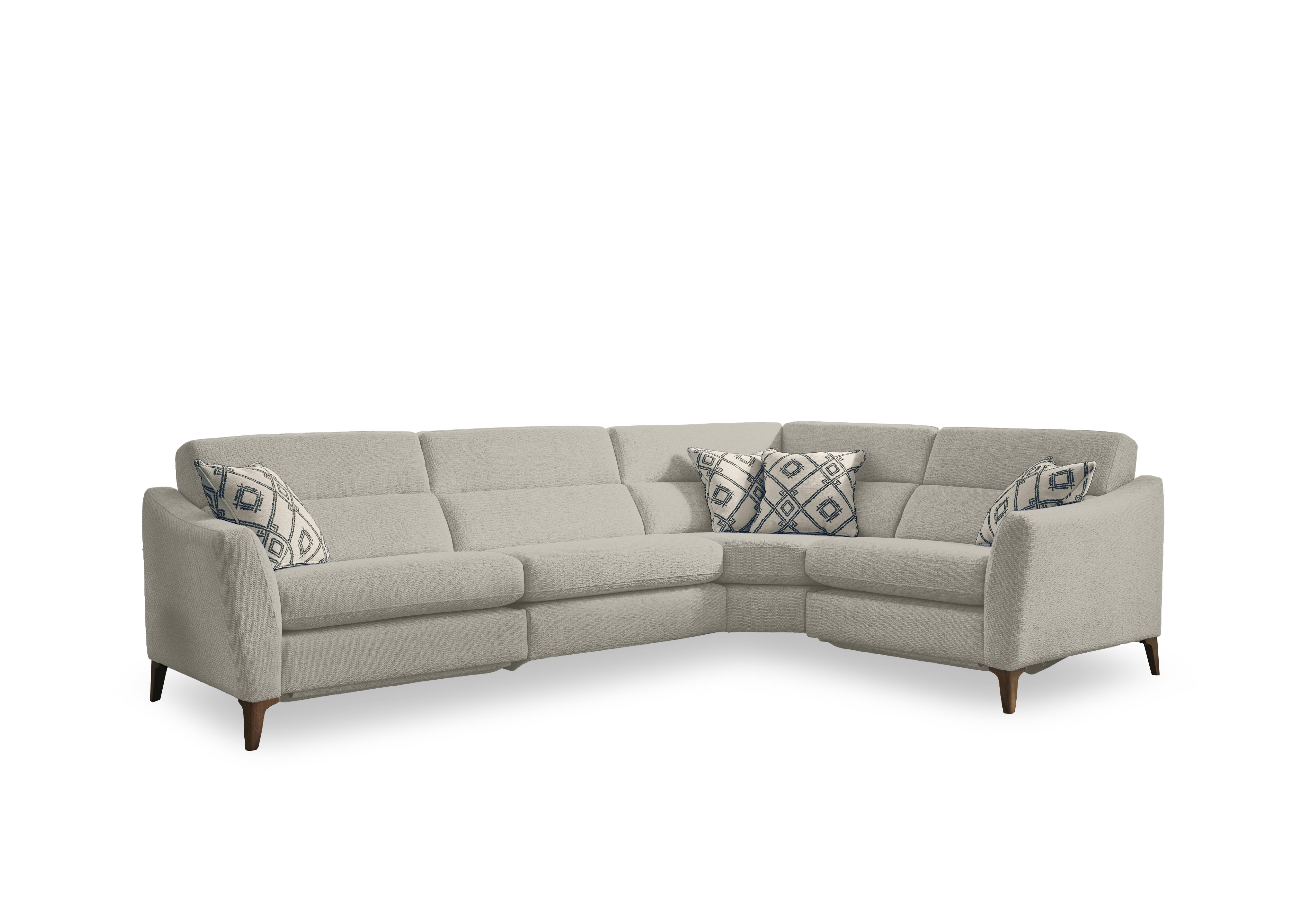 Moderna Corner Sofa in Blr Sand Sw on Furniture Village