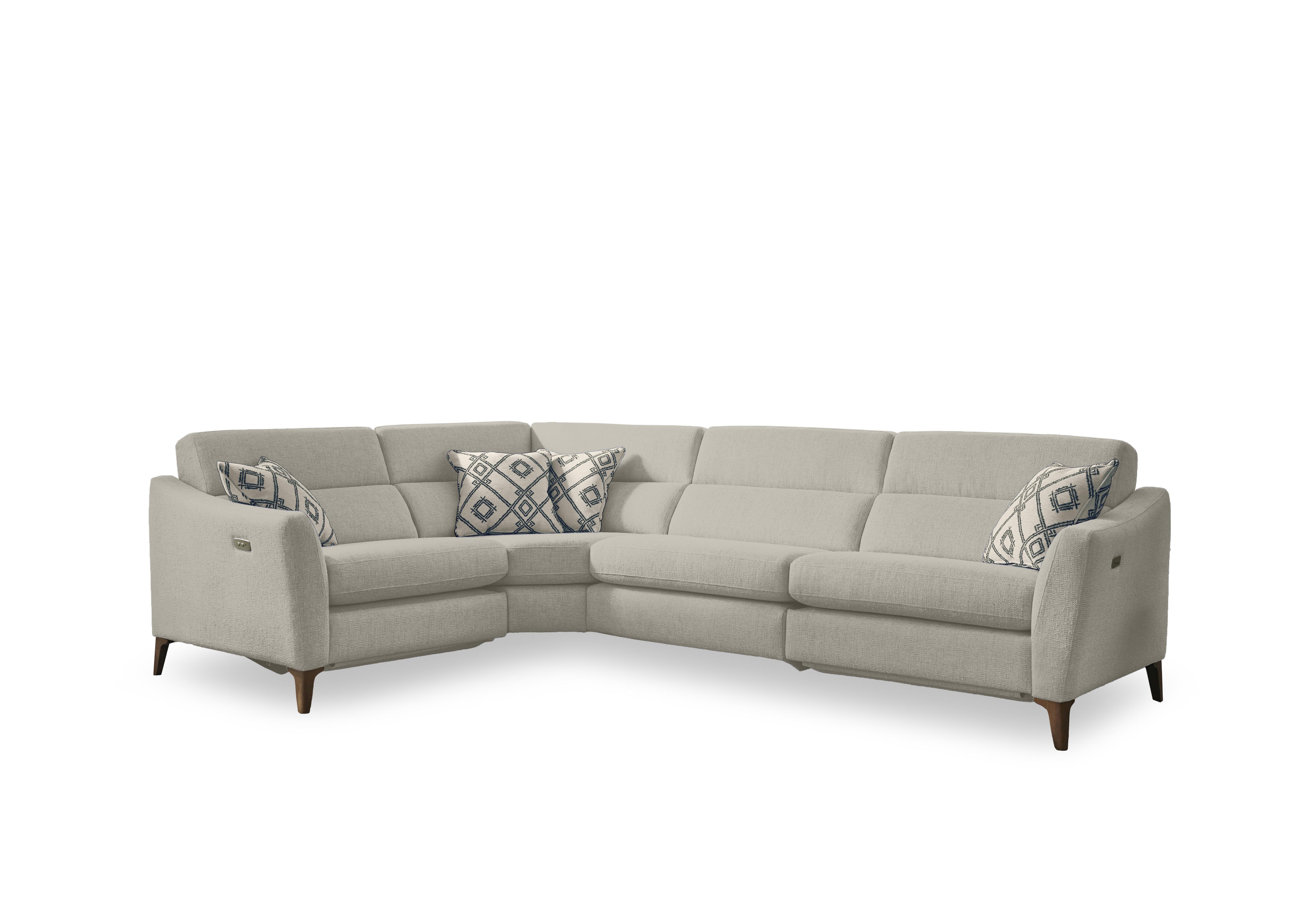 Moderna Corner Sofa in Blr Sand Sw on Furniture Village