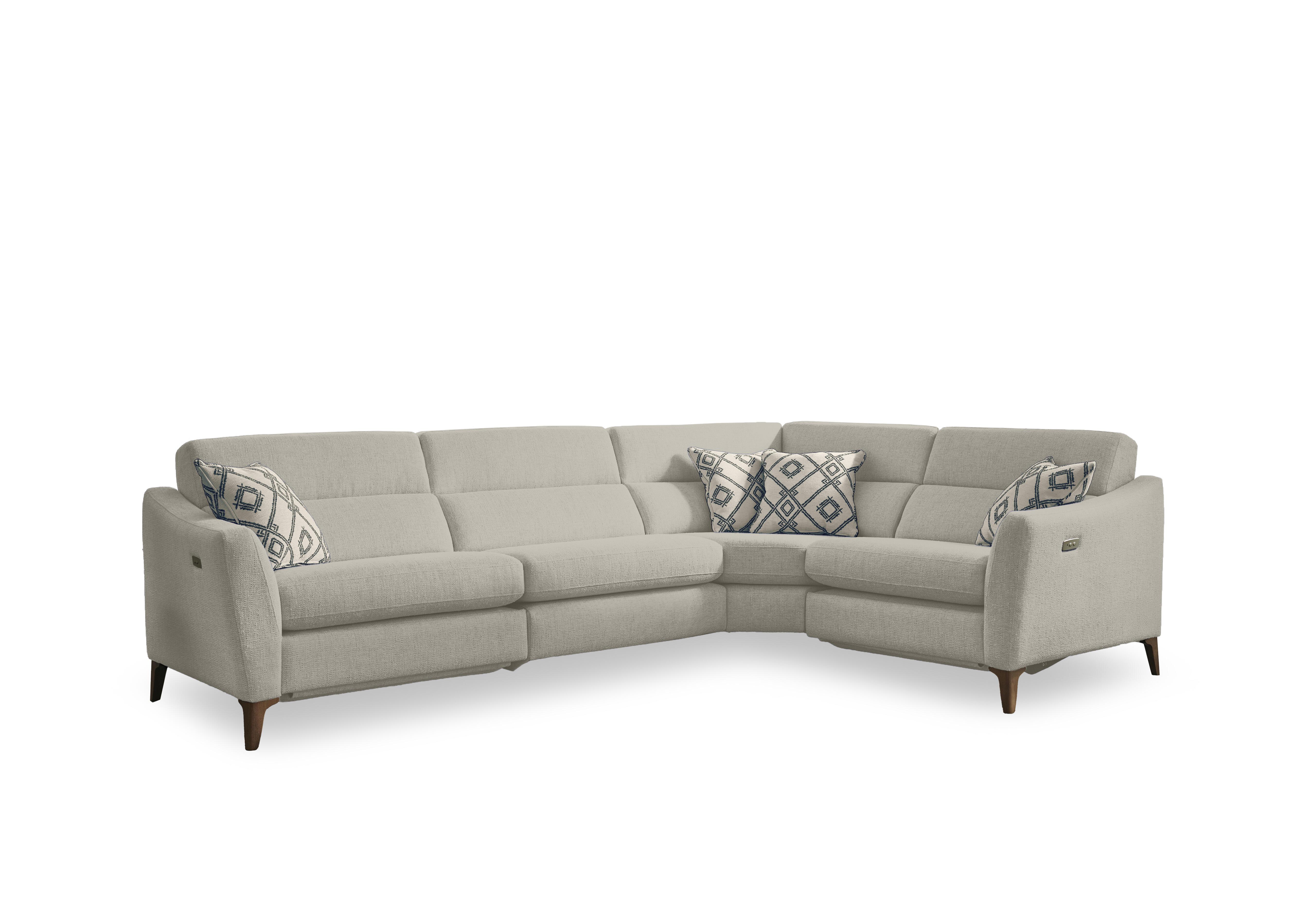 Moderna Corner Sofa in Blr Sand Sw on Furniture Village