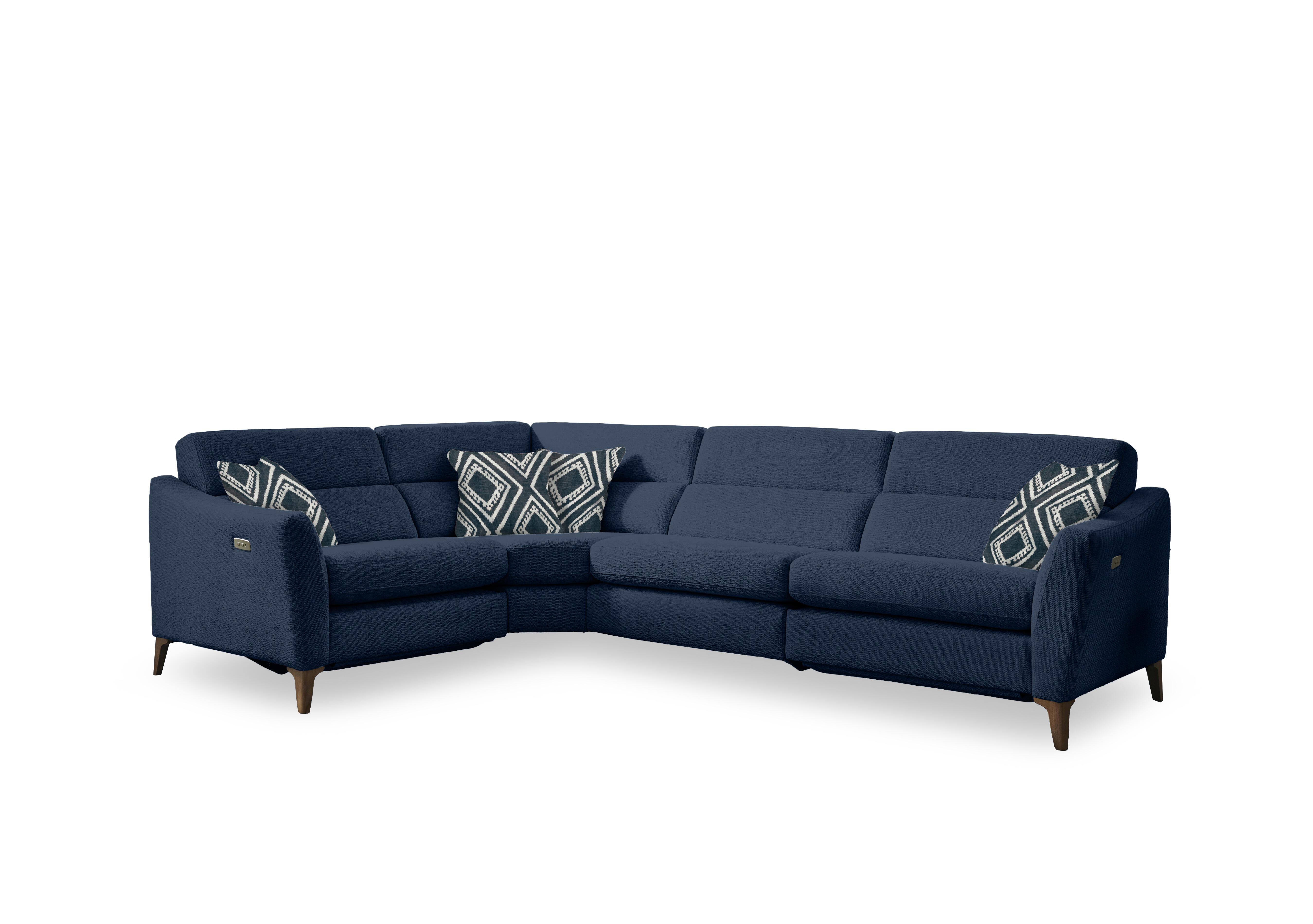 Moderna Corner Sofa in Mht Ink Sw on Furniture Village