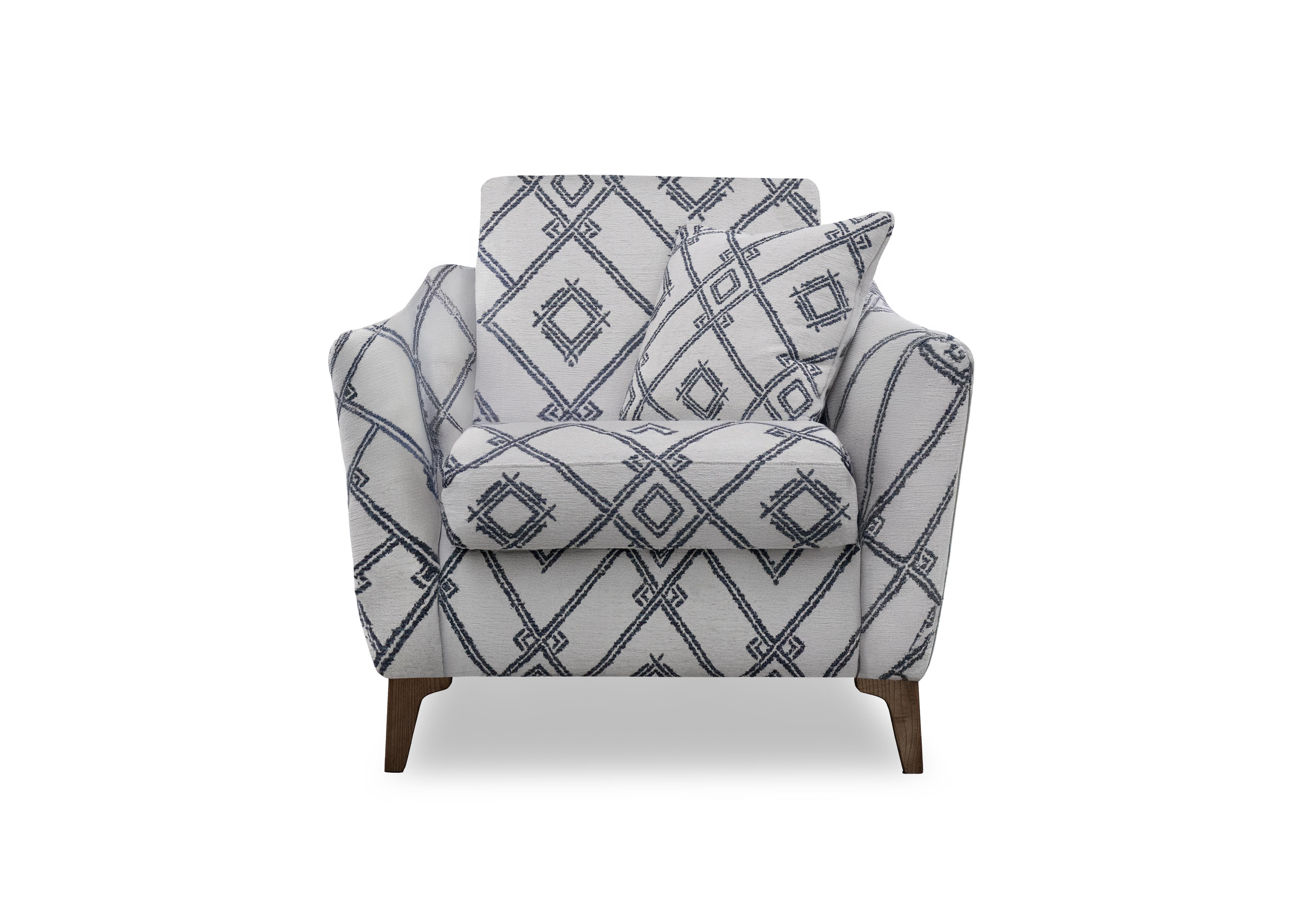 Moderna Chair in Azt Marine Sw on Furniture Village