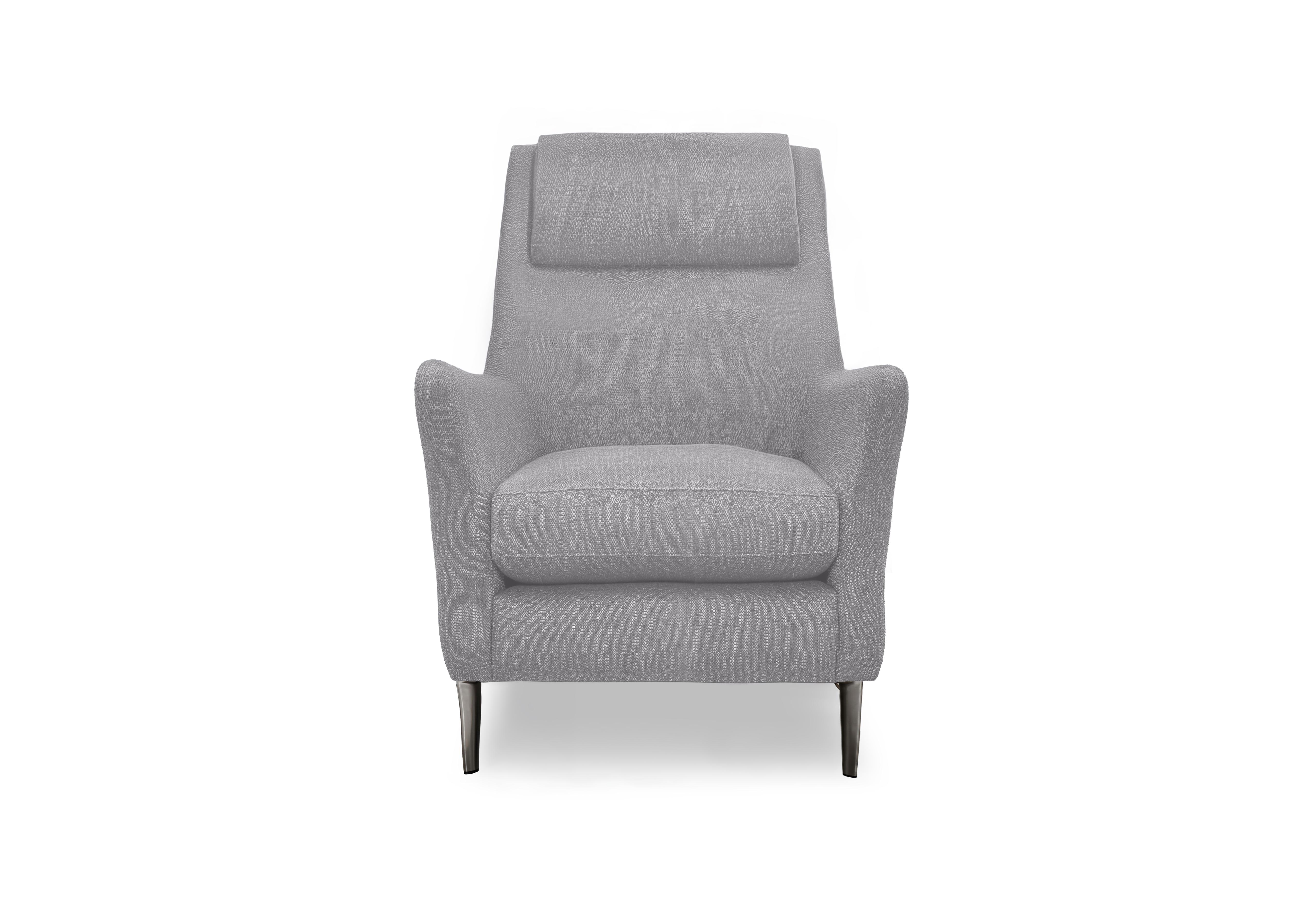 Moderna Designer Chair in Blr Pearl Chr on Furniture Village