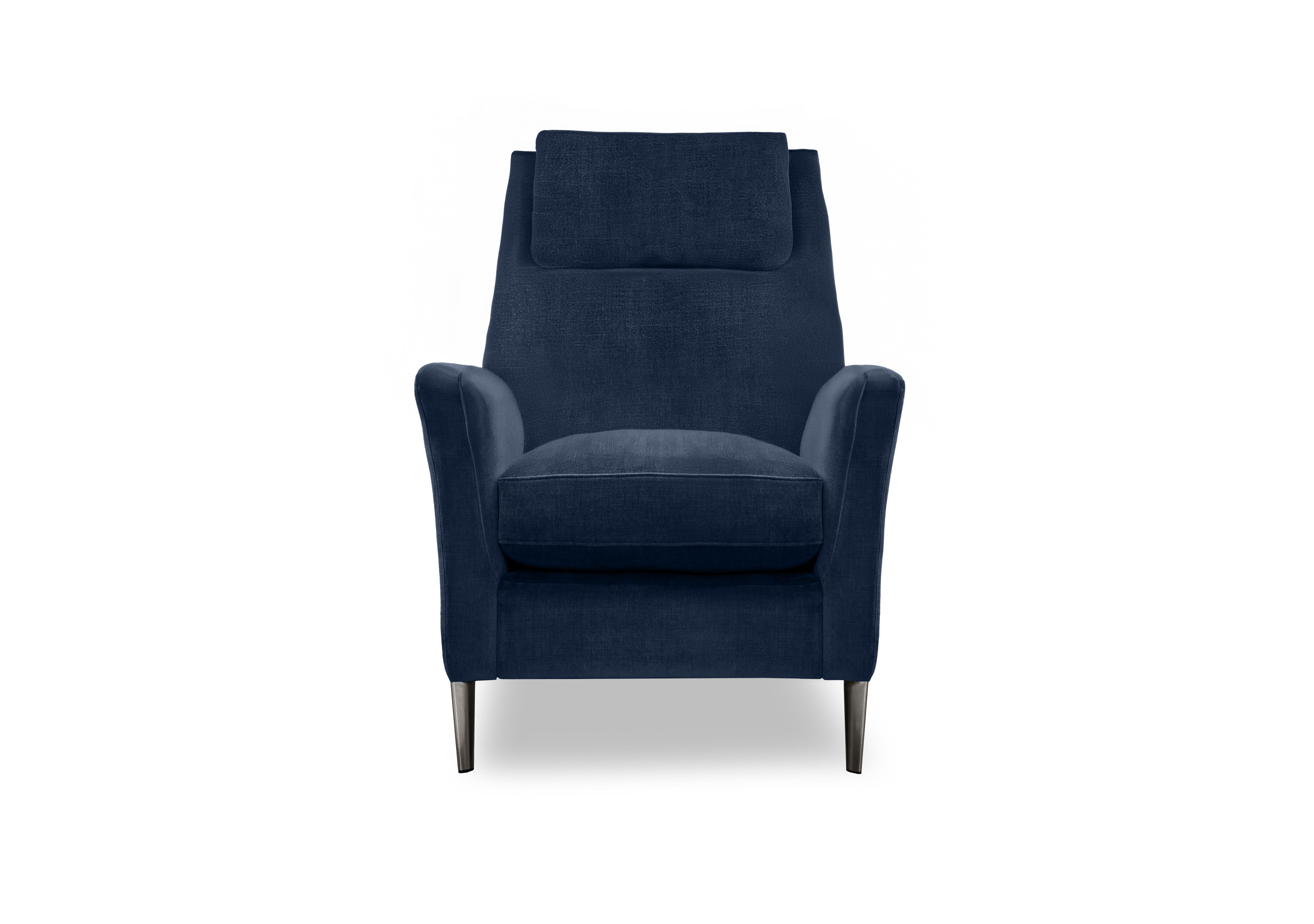 Moderna Designer Chair in Mht Ink Chr on Furniture Village