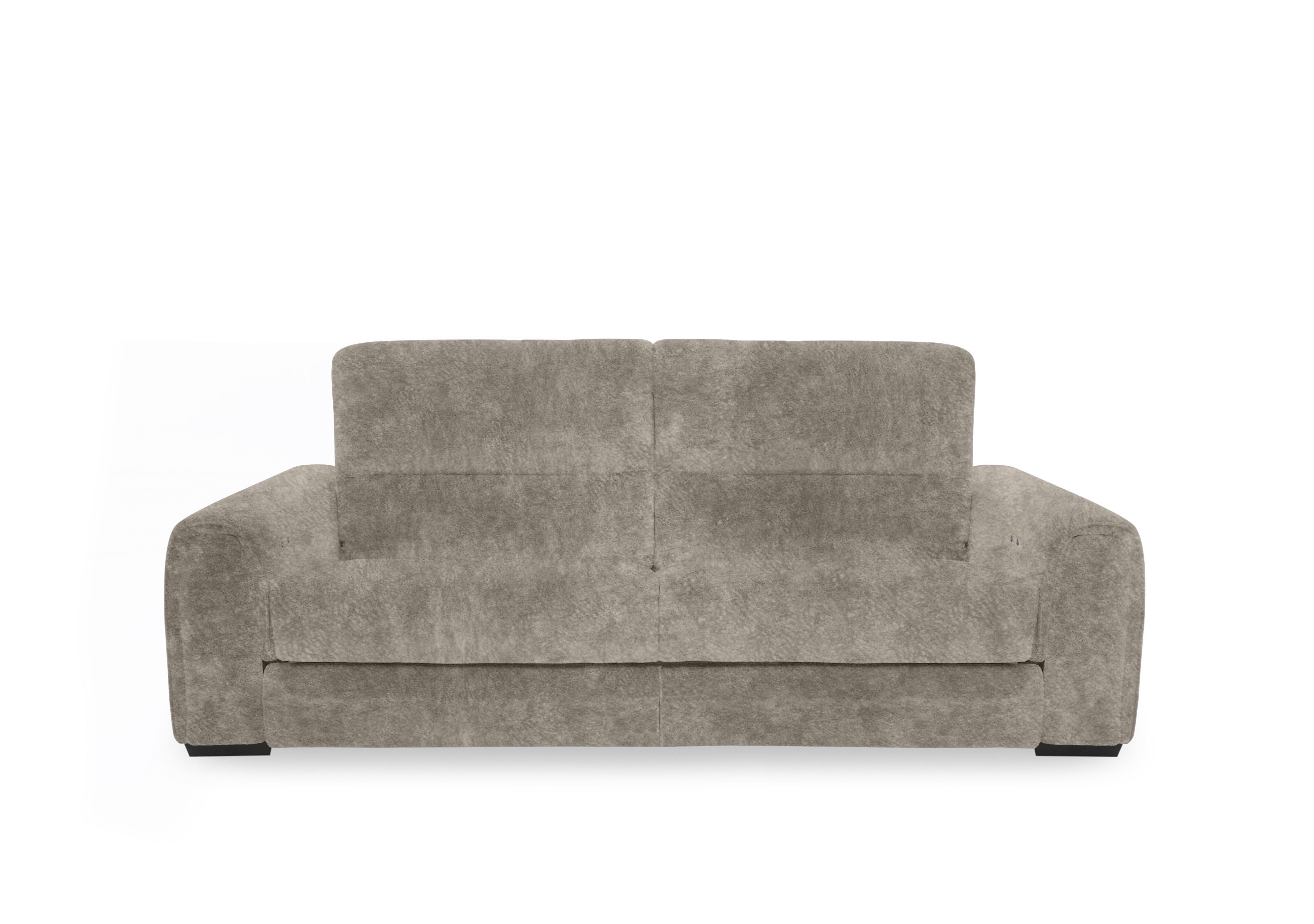Flex Fabric 3 Seater Sofa Bed with Storage Arms in Bfa-Bnn-R29 Mink on Furniture Village