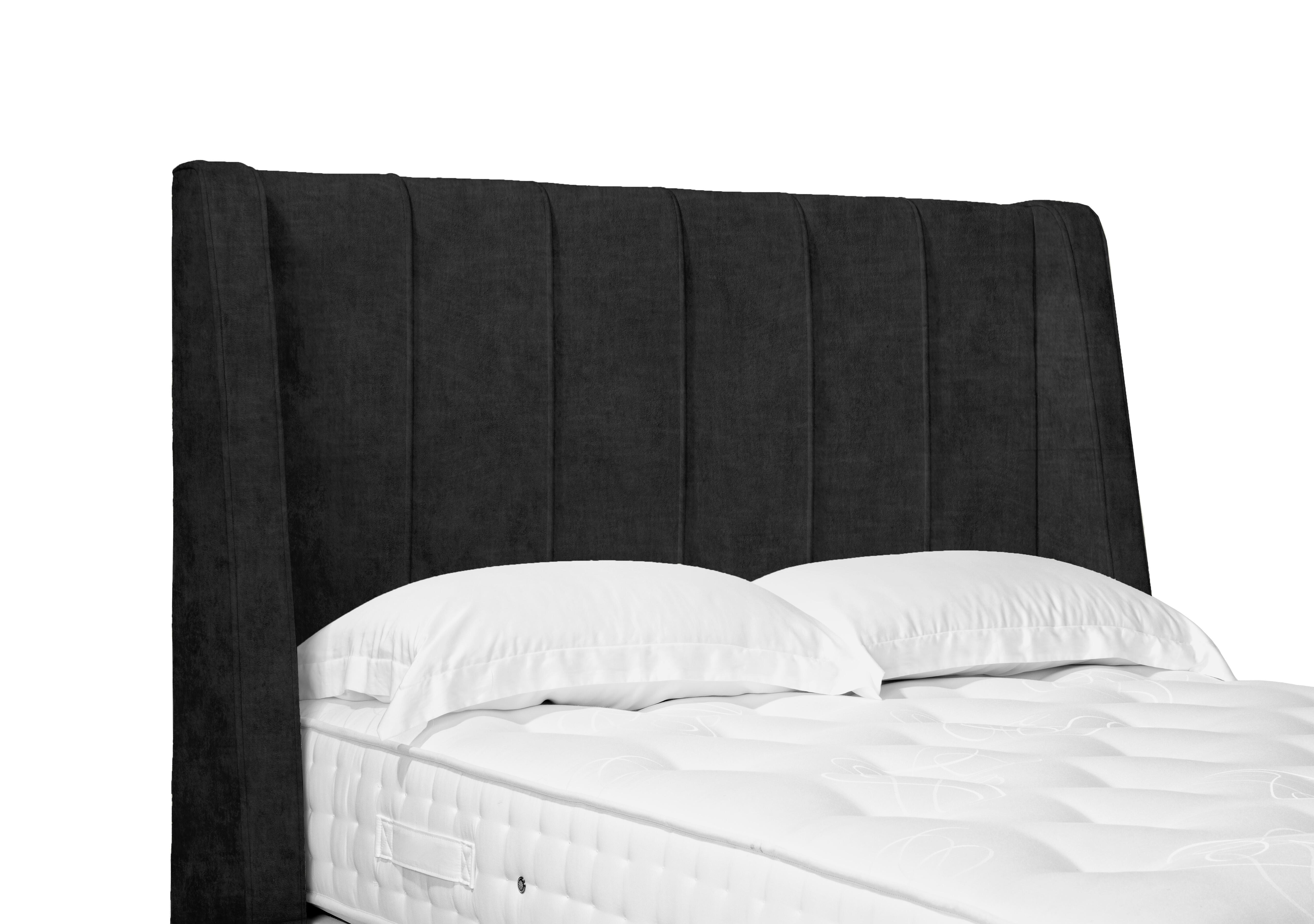 Artisan Collection Alden High Floor Standing Headboard in 800 Smokey Quartz on Furniture Village