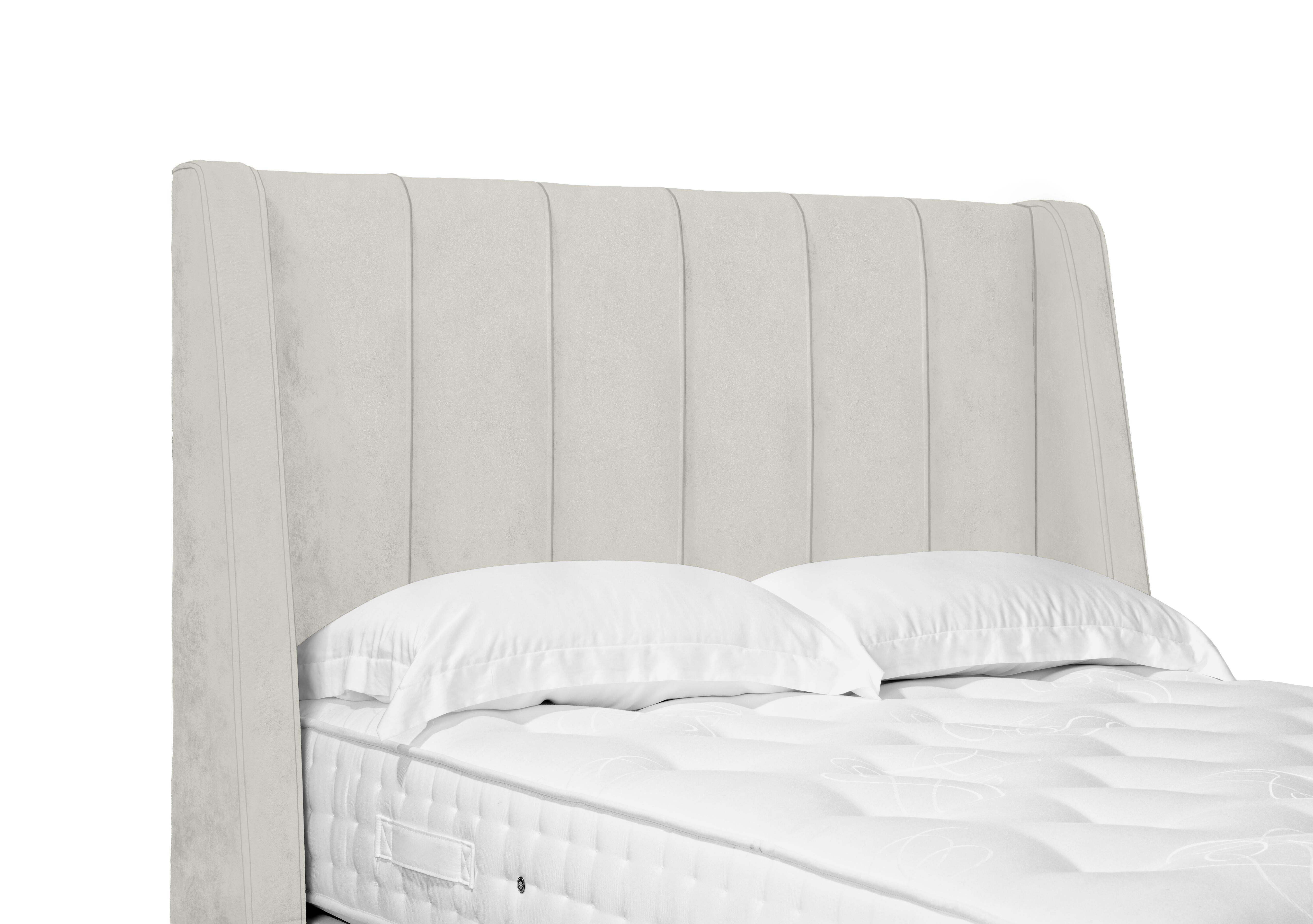 Artisan Collection Alden High Floor Standing Headboard in Aston Linen on Furniture Village
