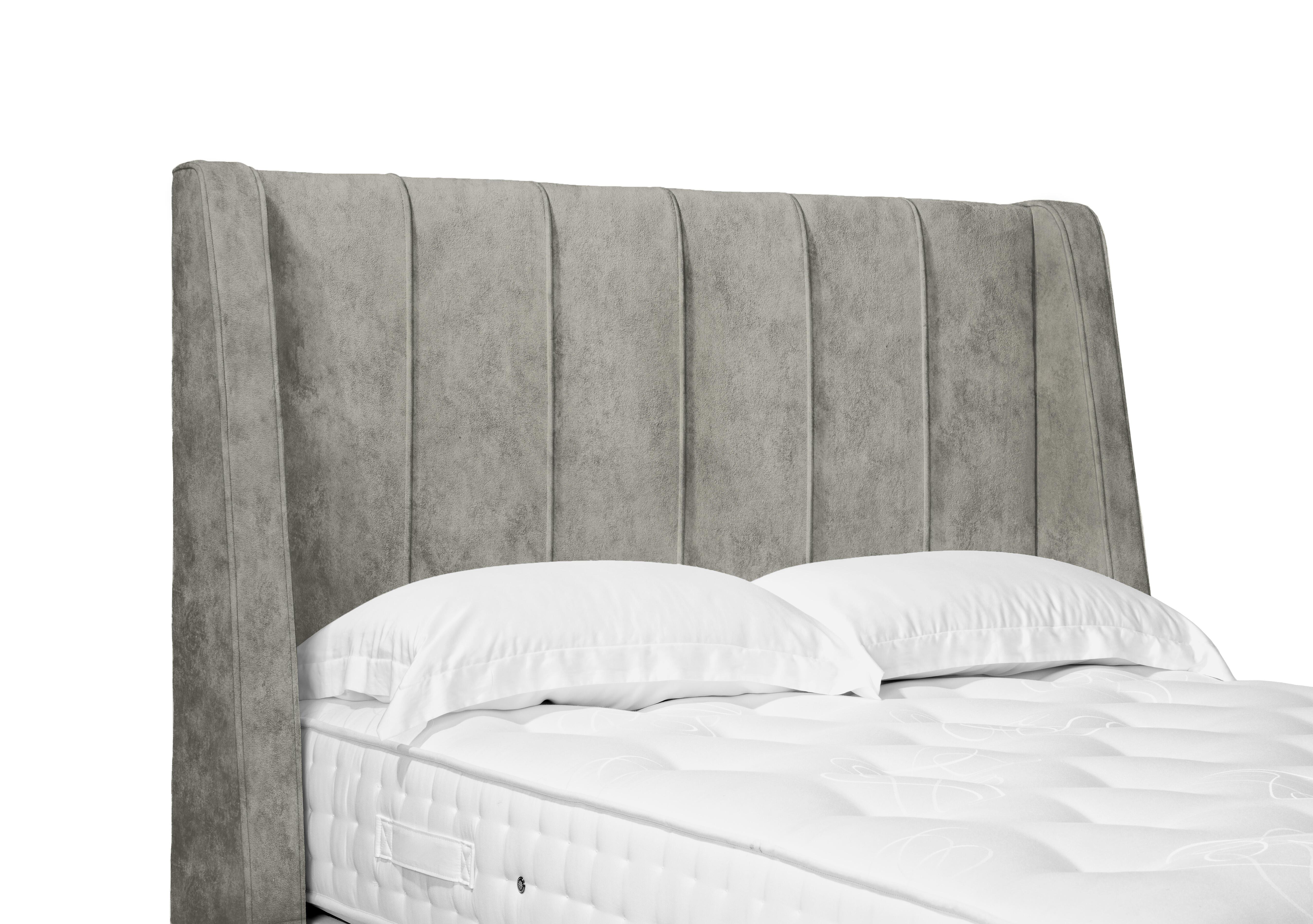 Alden High Floor Standing Headboard in Daytona Stone on Furniture Village