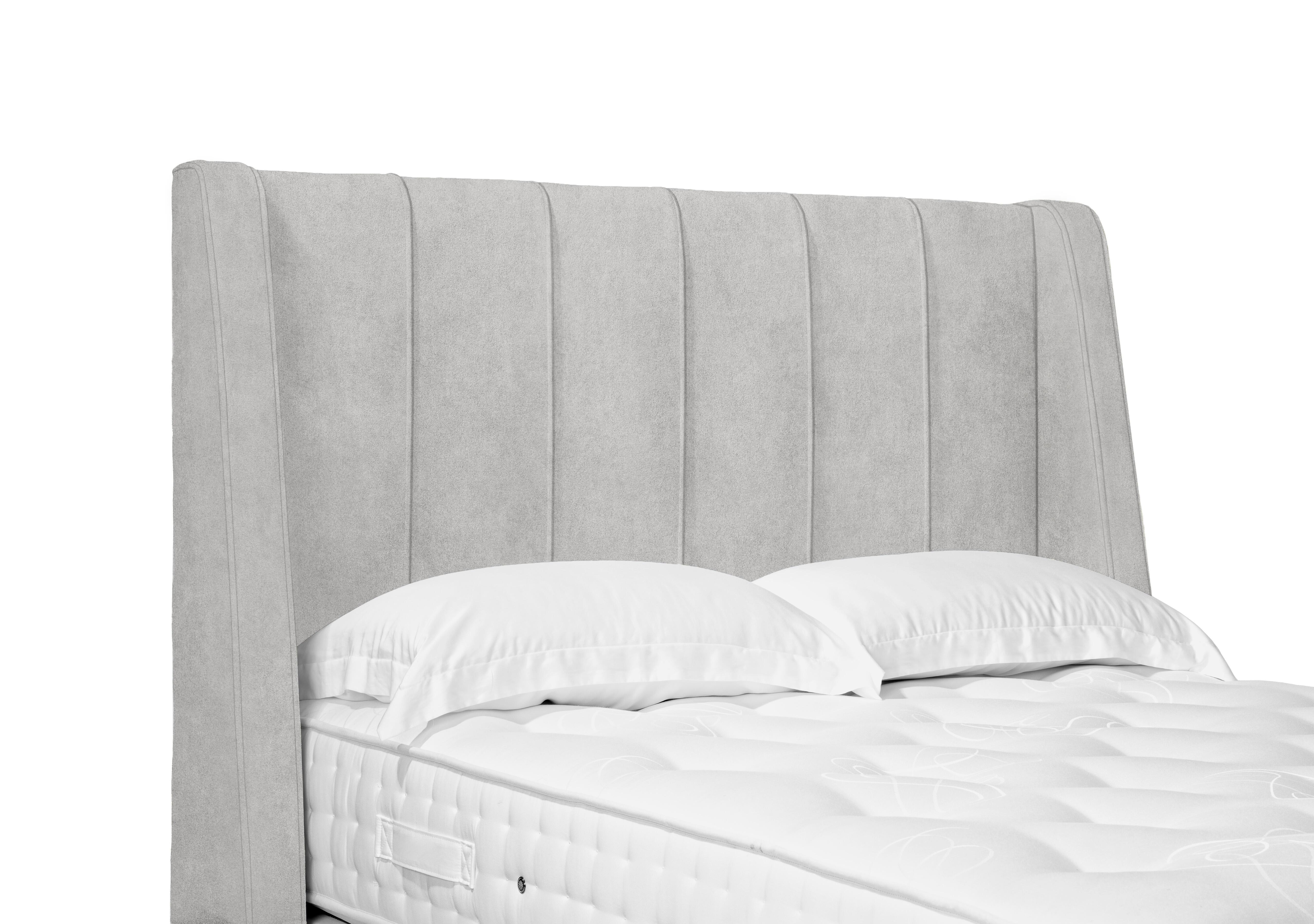 Artisan Collection Alden High Floor Standing Headboard in Plain Opal on Furniture Village