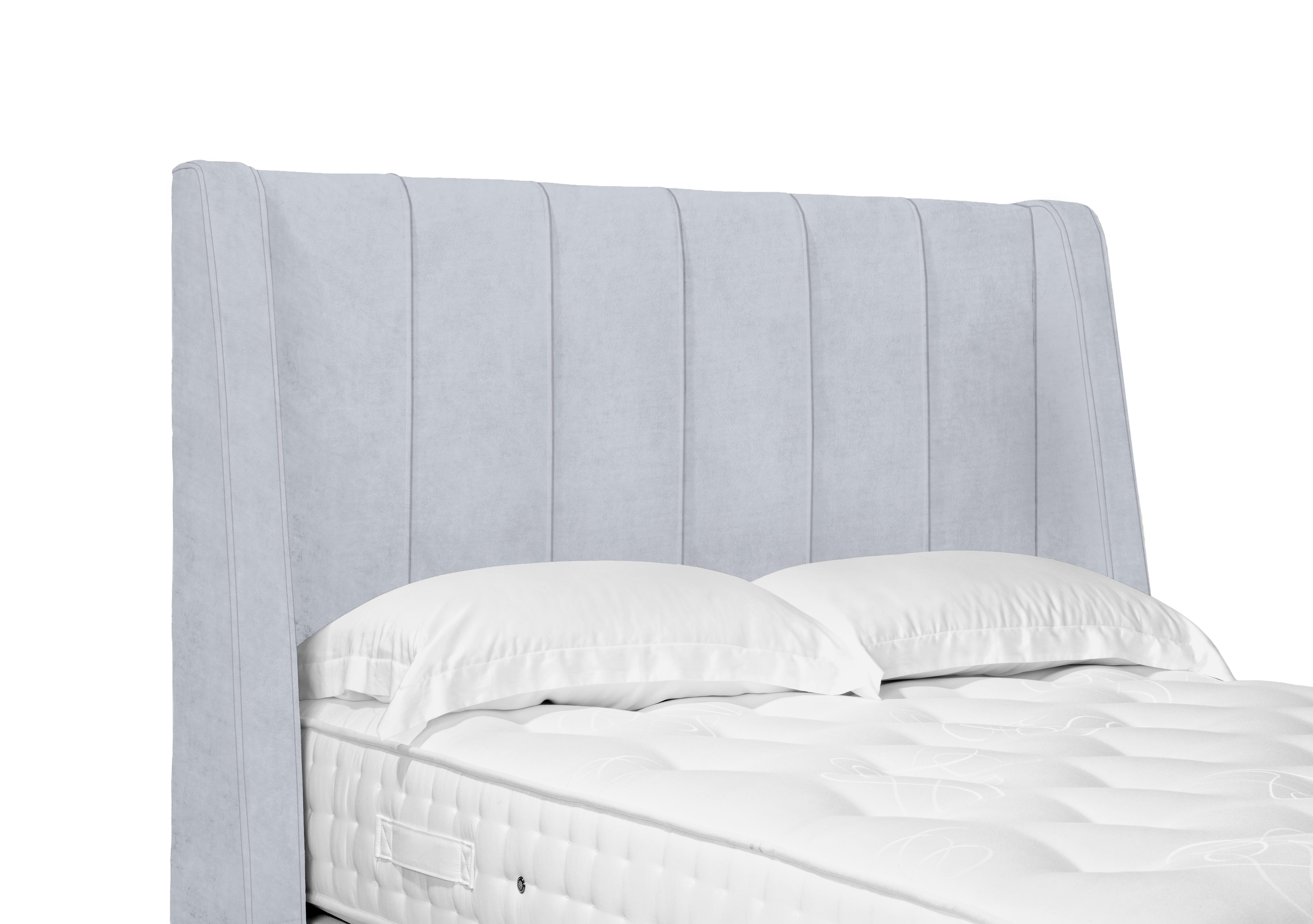 Artisan Collection Alden High Floor Standing Headboard in Seven Lilac on Furniture Village