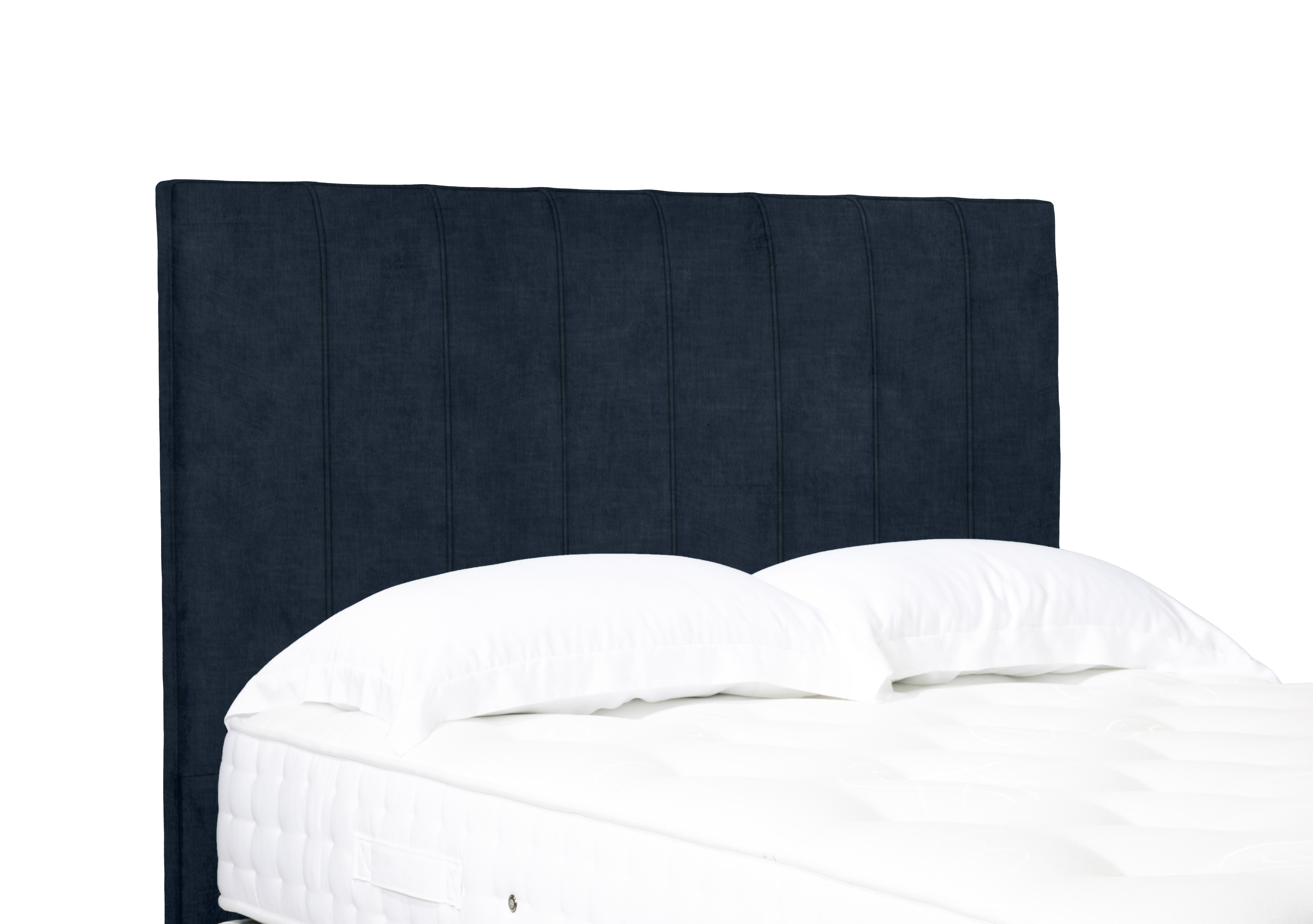 Artisan Collection Axel High Floor Standing Headboard in 600 Granite Blue on Furniture Village