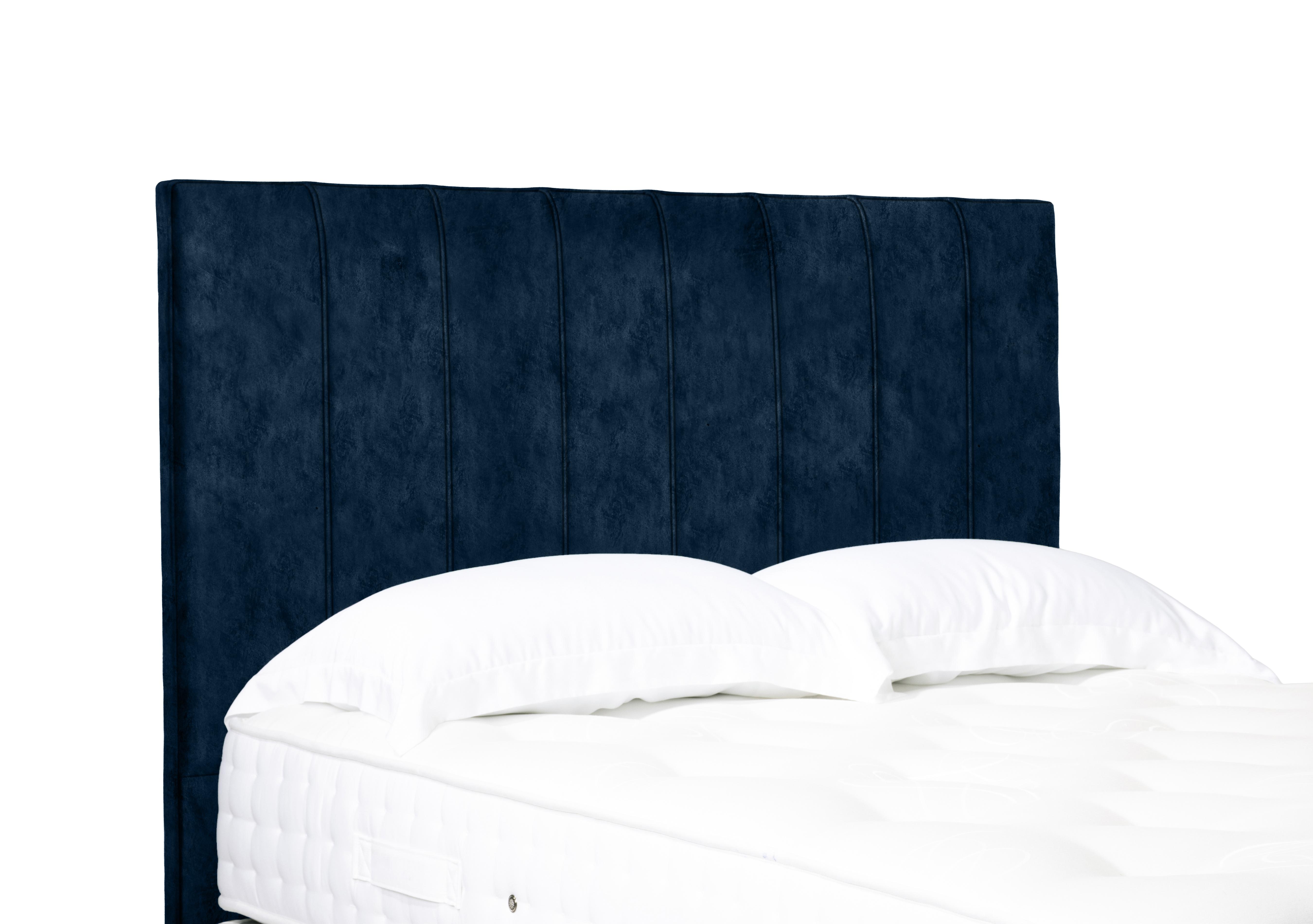 Axel High Floor Standing Headboard in Daytona Ocean on Furniture Village