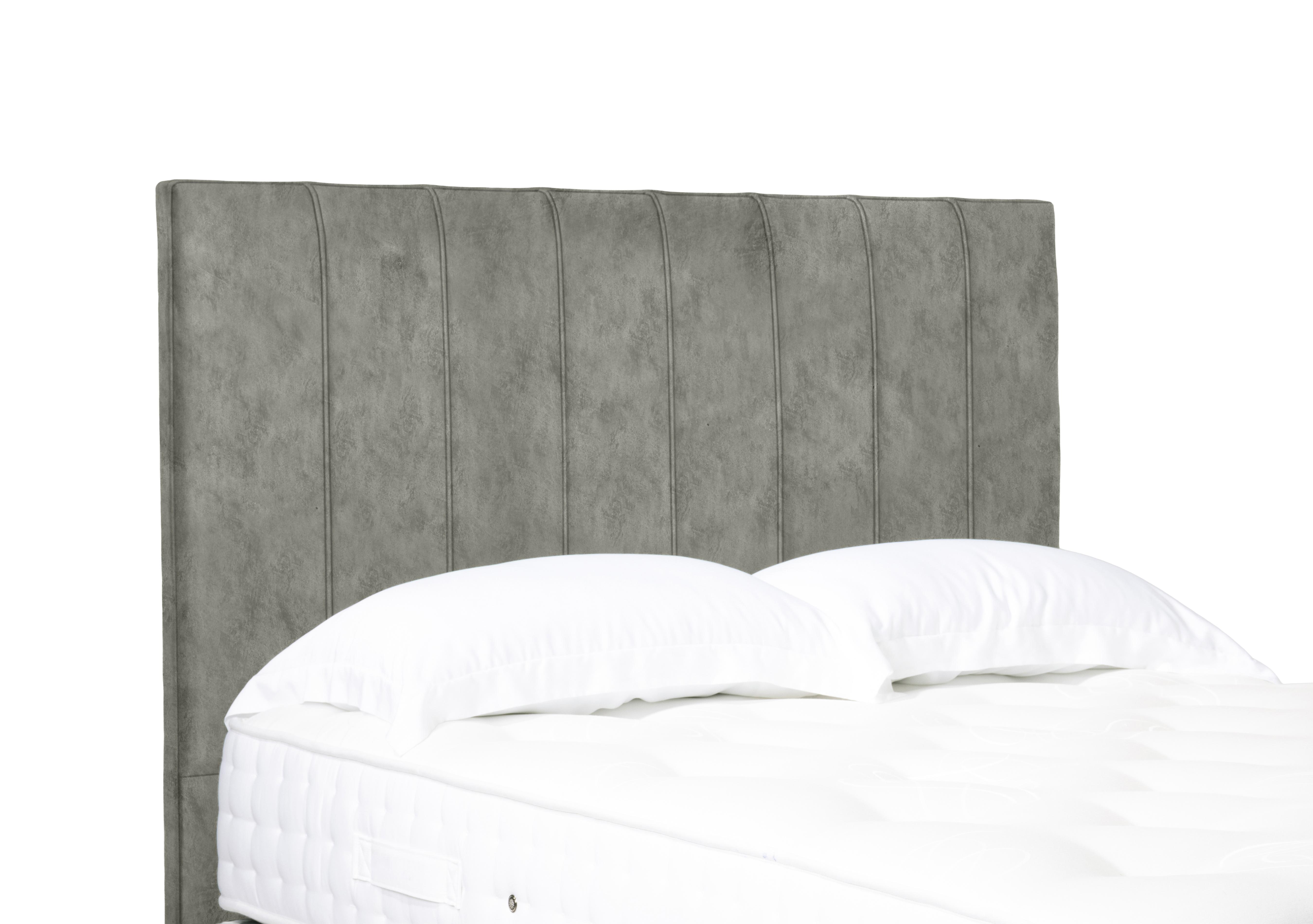 Artisan Collection Axel High Floor Standing Headboard in Daytona Stone on Furniture Village