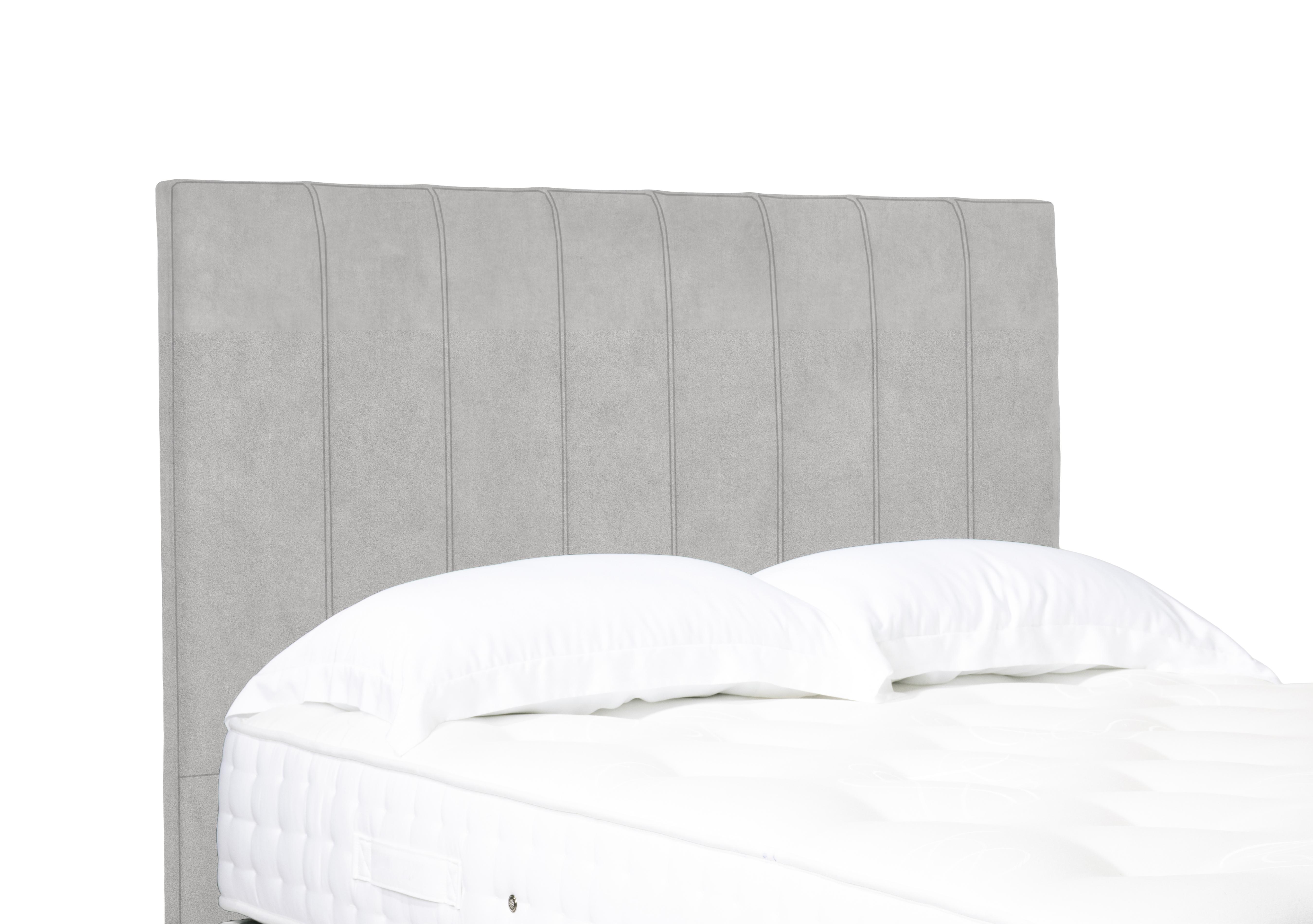 Artisan Collection Axel High Floor Standing Headboard in Plain Opal on Furniture Village
