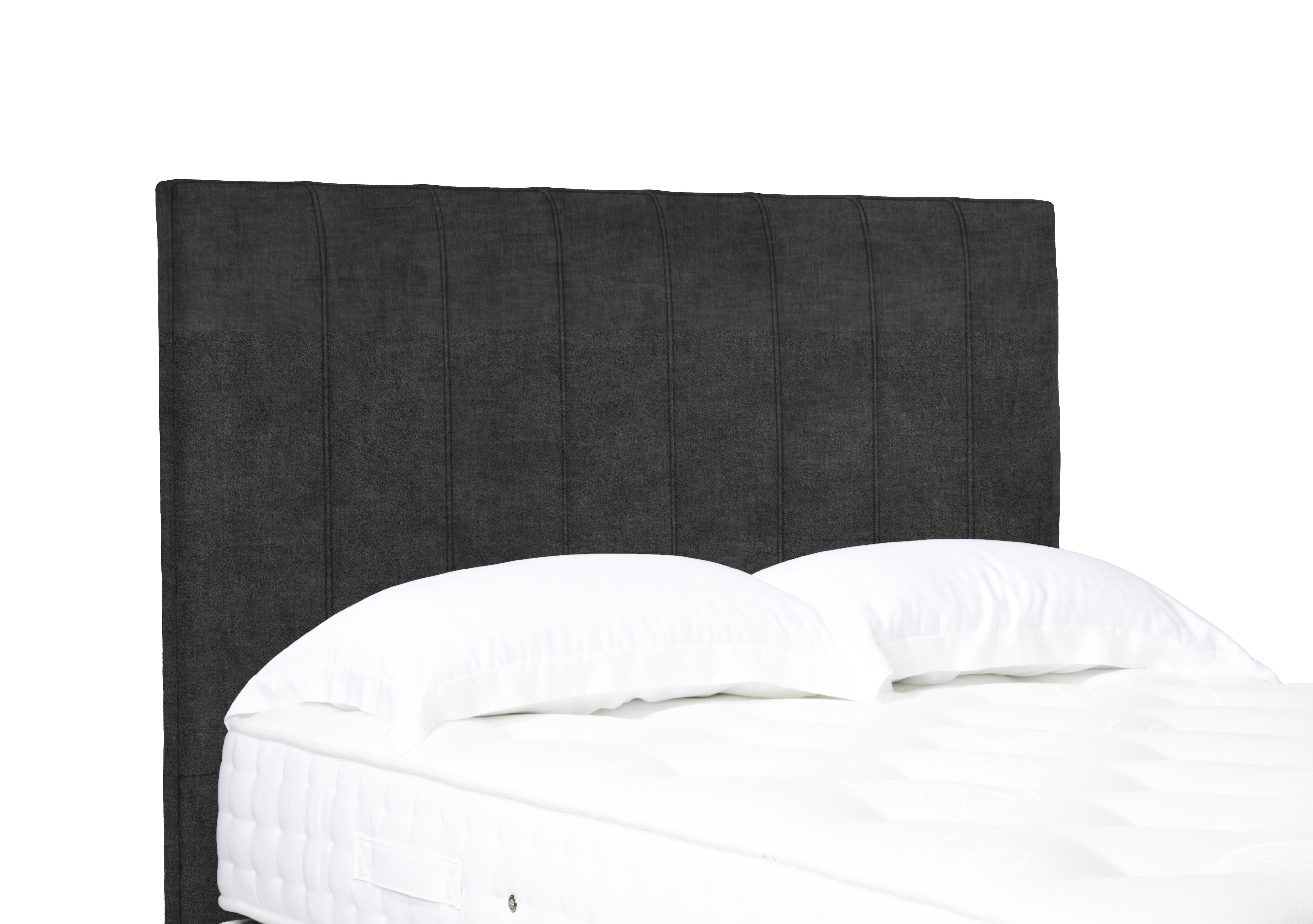 Artisan Collection Axel High Floor Standing Headboard in Queens Ash Grey on Furniture Village