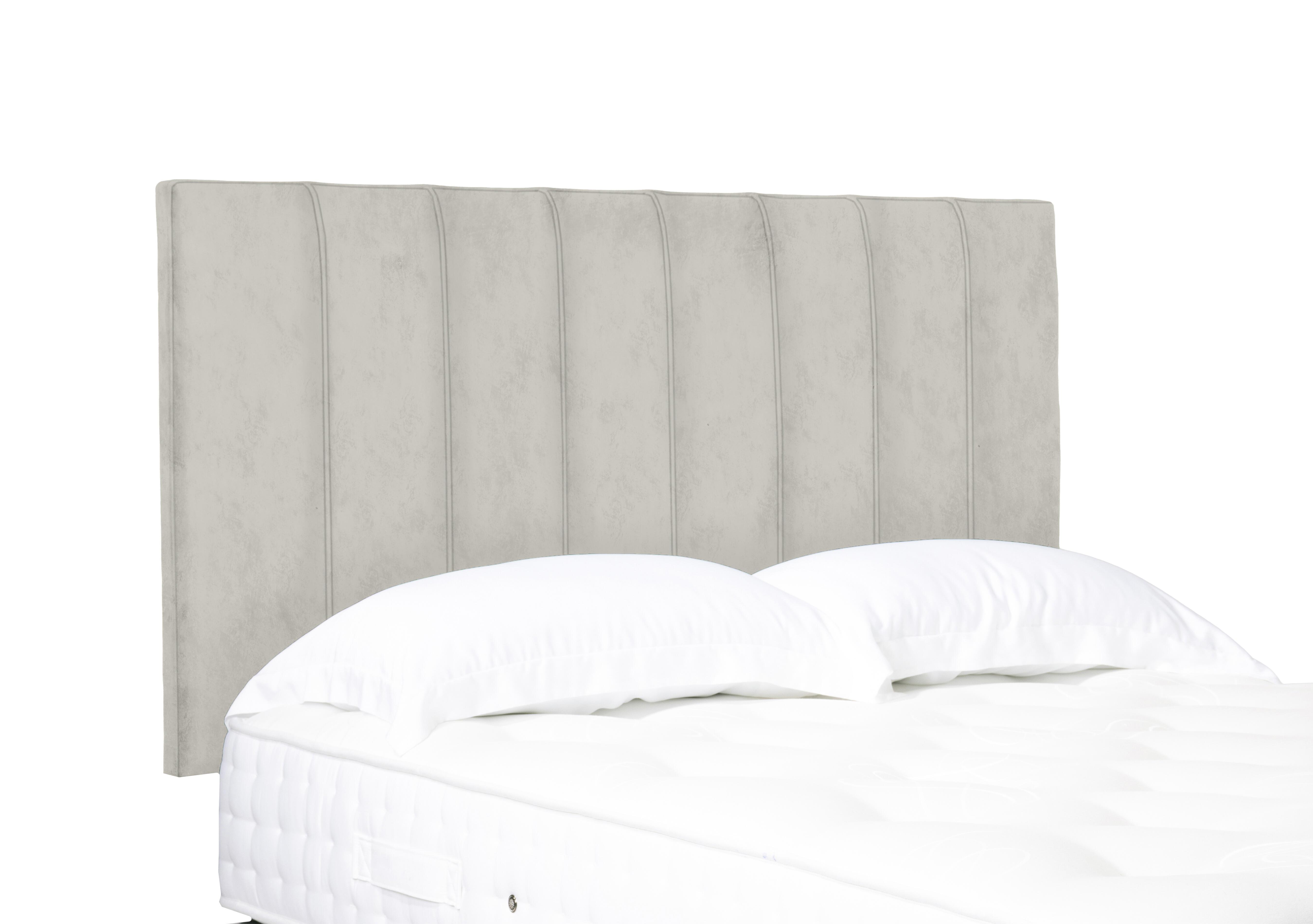 Artisan Collection Axel High Strutted Headboard in Aston Linen on Furniture Village