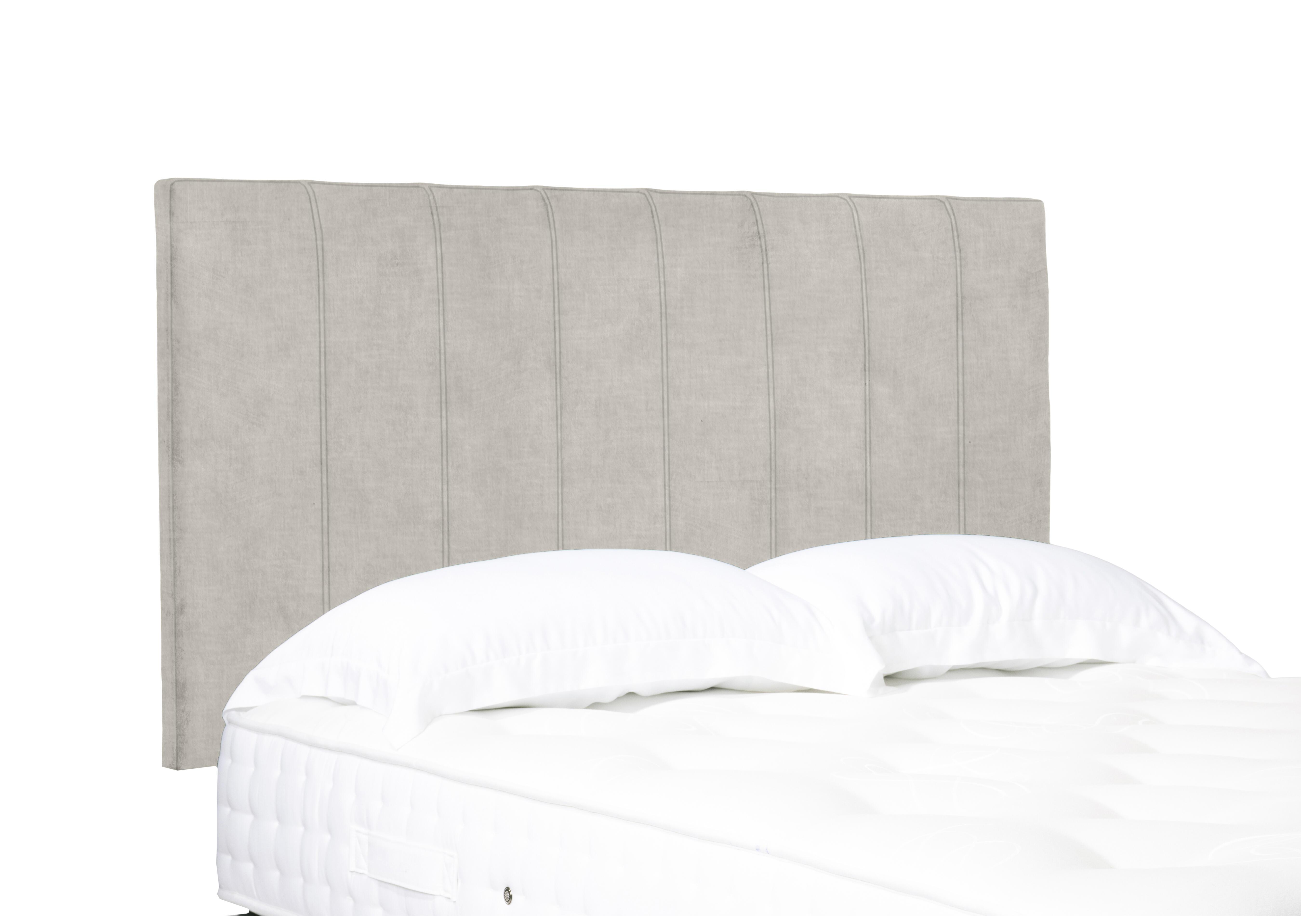 Artisan Collection Axel High Strutted Headboard in Lace Ivory on Furniture Village