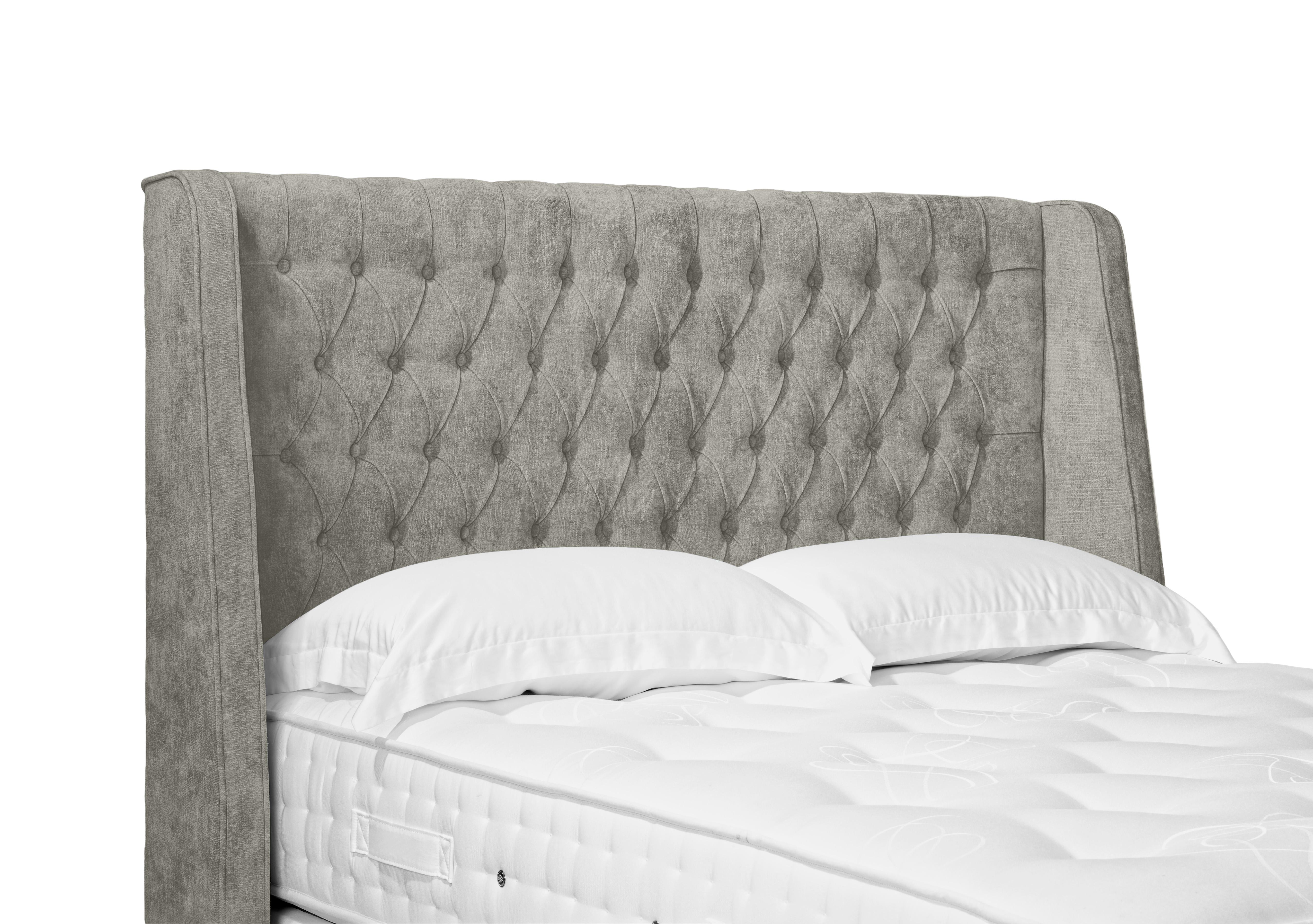 Artisan Collection Belgrave High Floor Standing Headboard in Daytona Stone on Furniture Village
