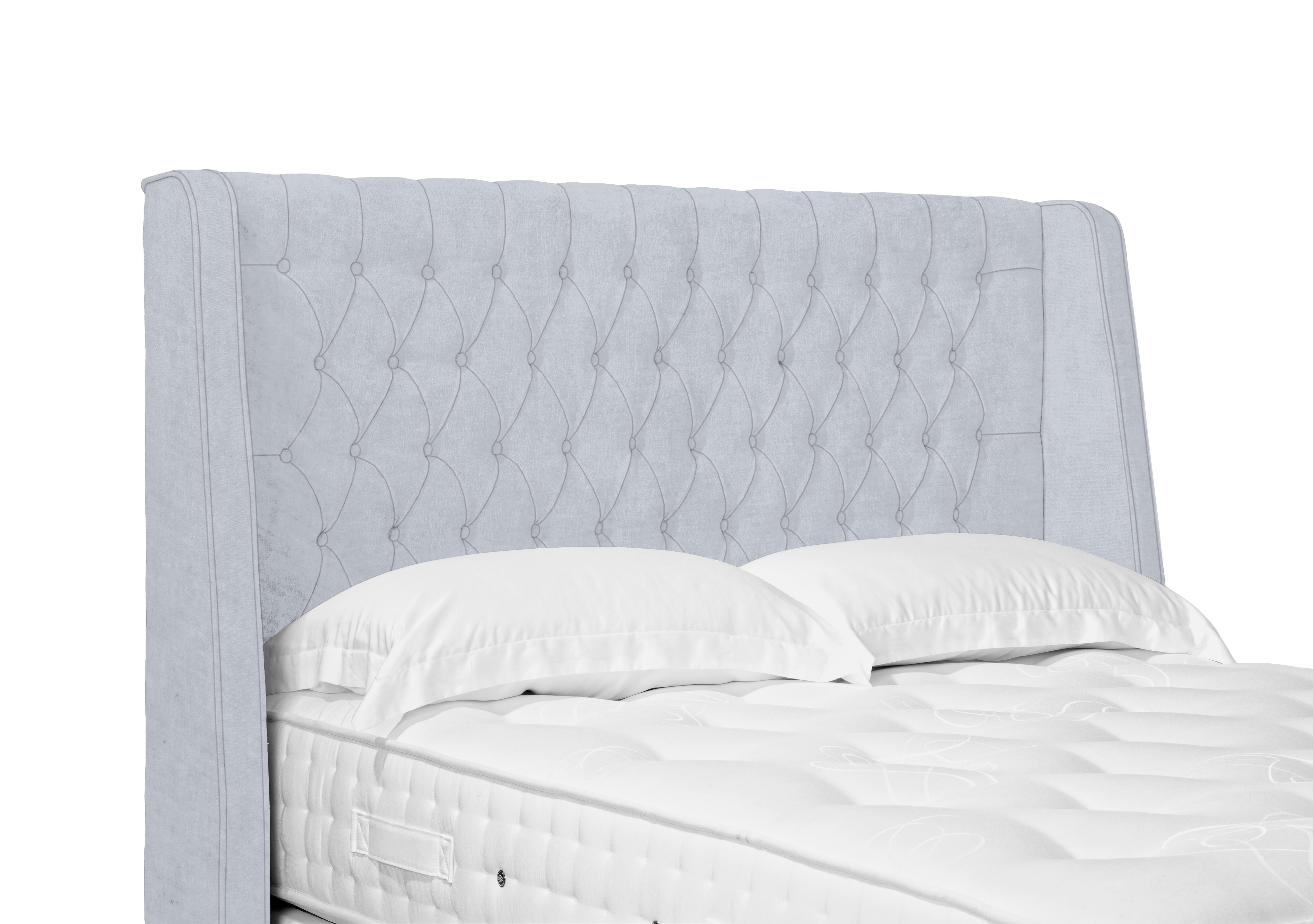 Artisan Collection Belgrave High Floor Standing Headboard in Seven Lilac on Furniture Village