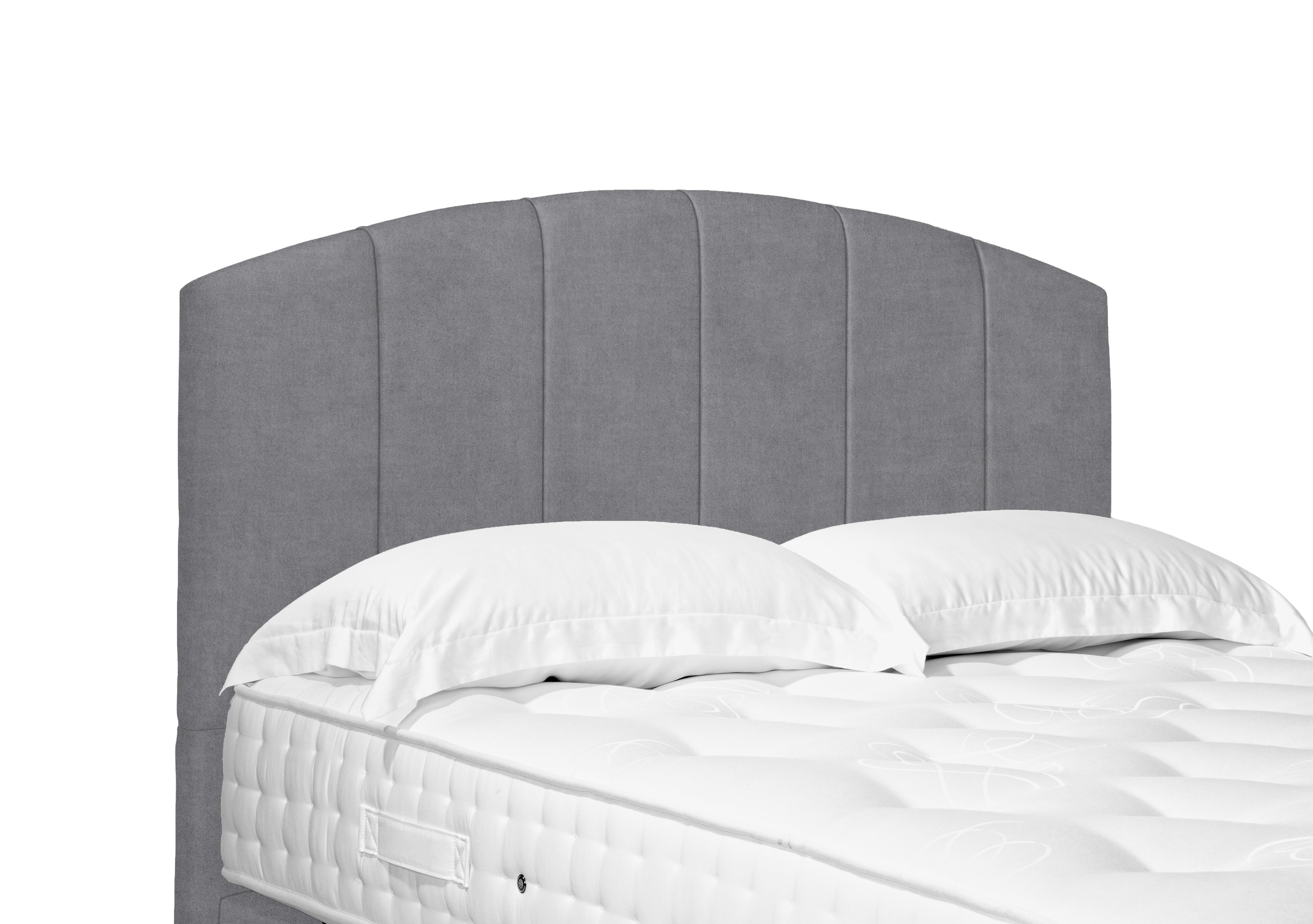 Artisan Collection Bow Standard Floor Standing Headboard in Plain Diamond on Furniture Village