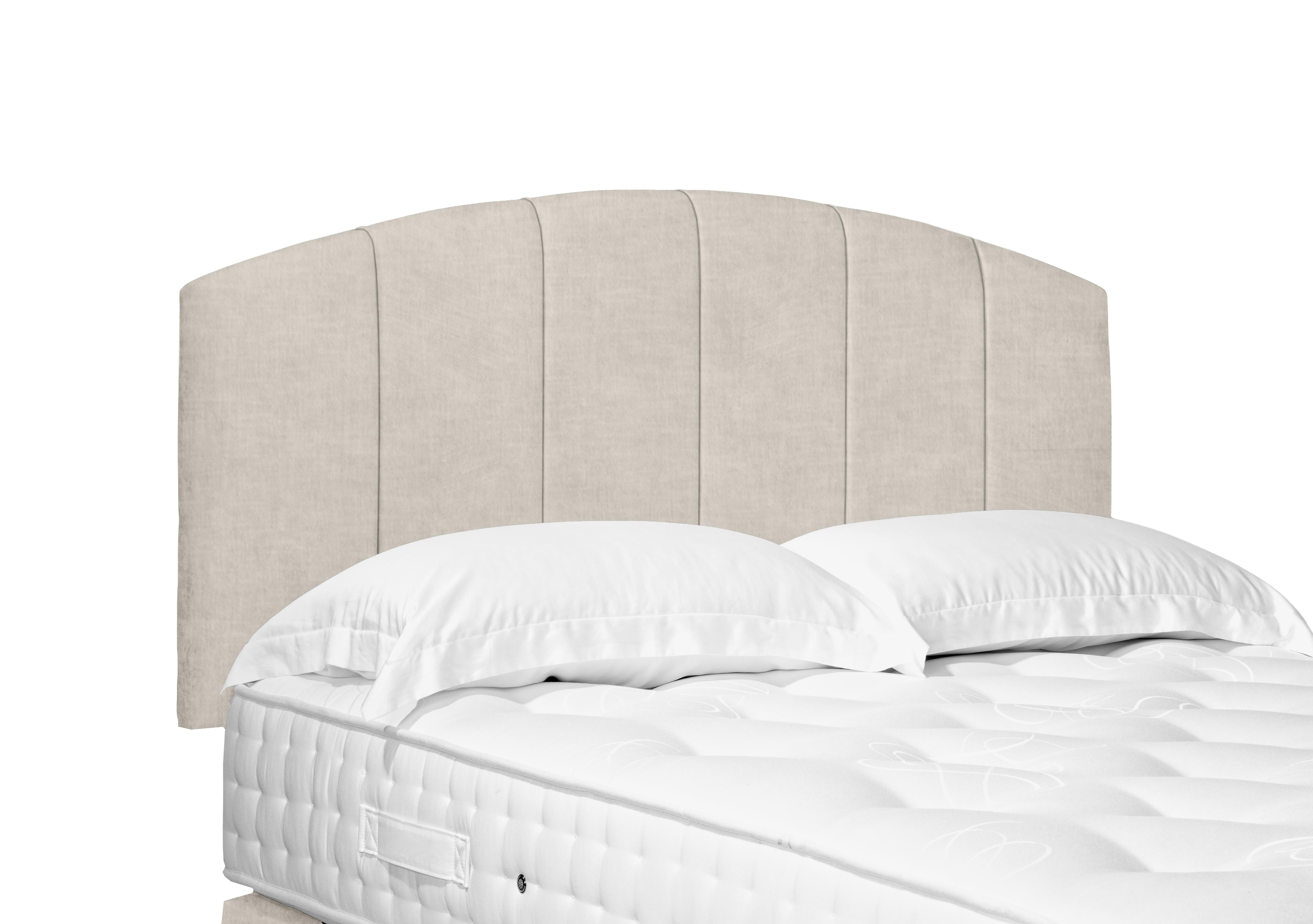 Artisan Collection Bow Standard Strutted Headboard in Lace Ivory on Furniture Village