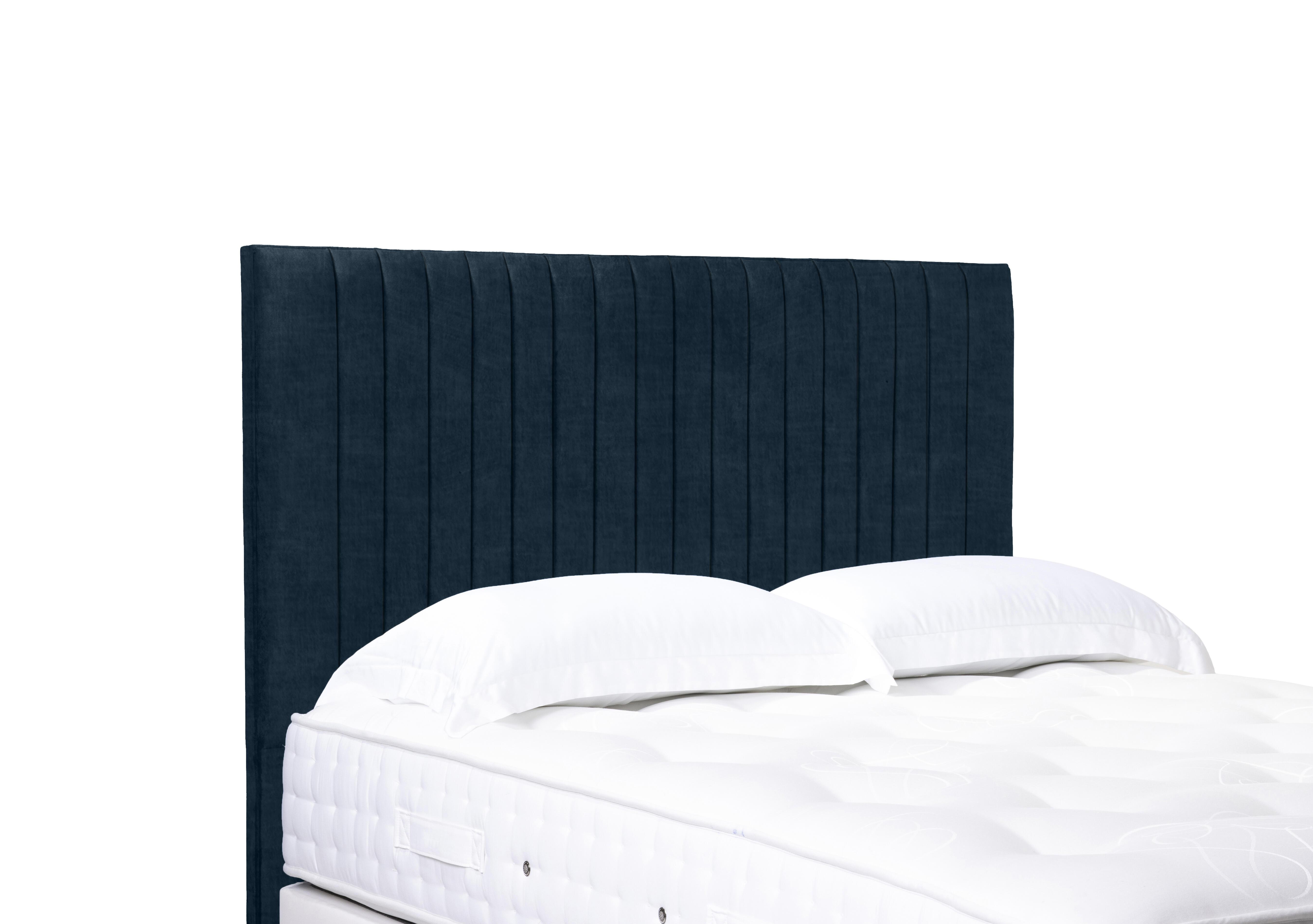 Artisan Collection Cadenza High Floor Standing Headboard in 600 Granite Blue on Furniture Village
