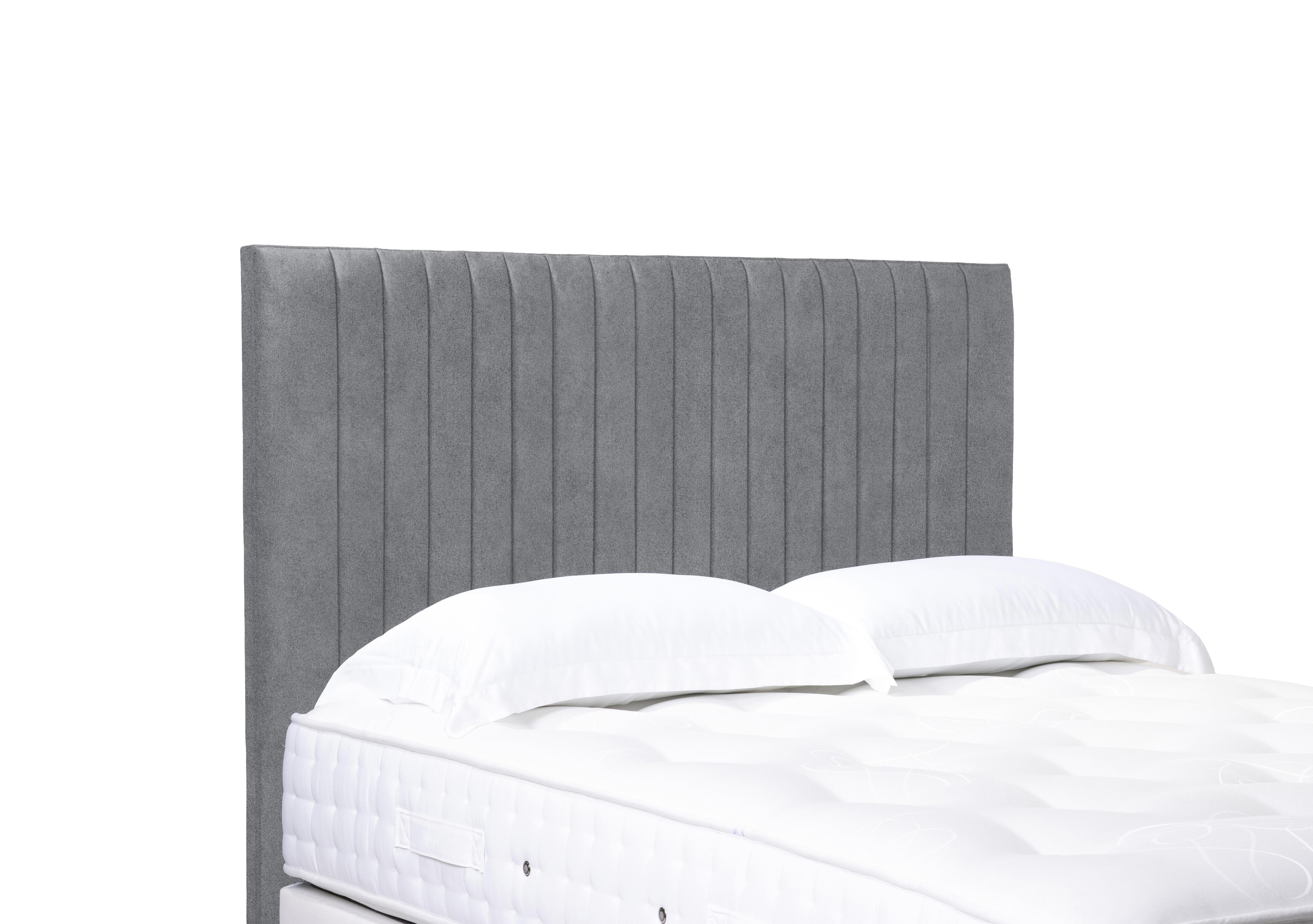 Artisan Collection Cadenza High Floor Standing Headboard in 806 Simply Zinc on Furniture Village