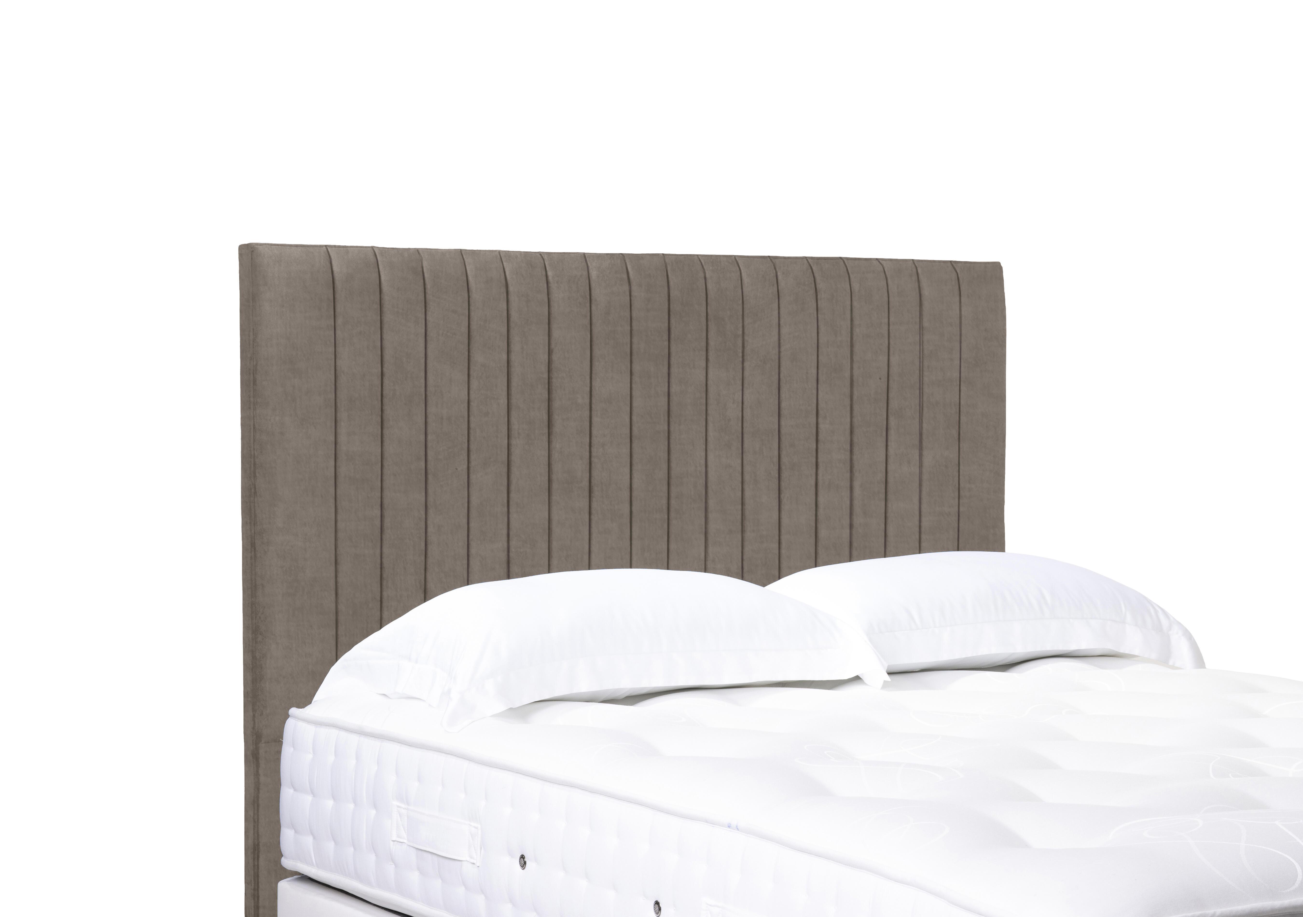 Cadenza High Floor Standing Headboard in 904 Warm Onyx on Furniture Village