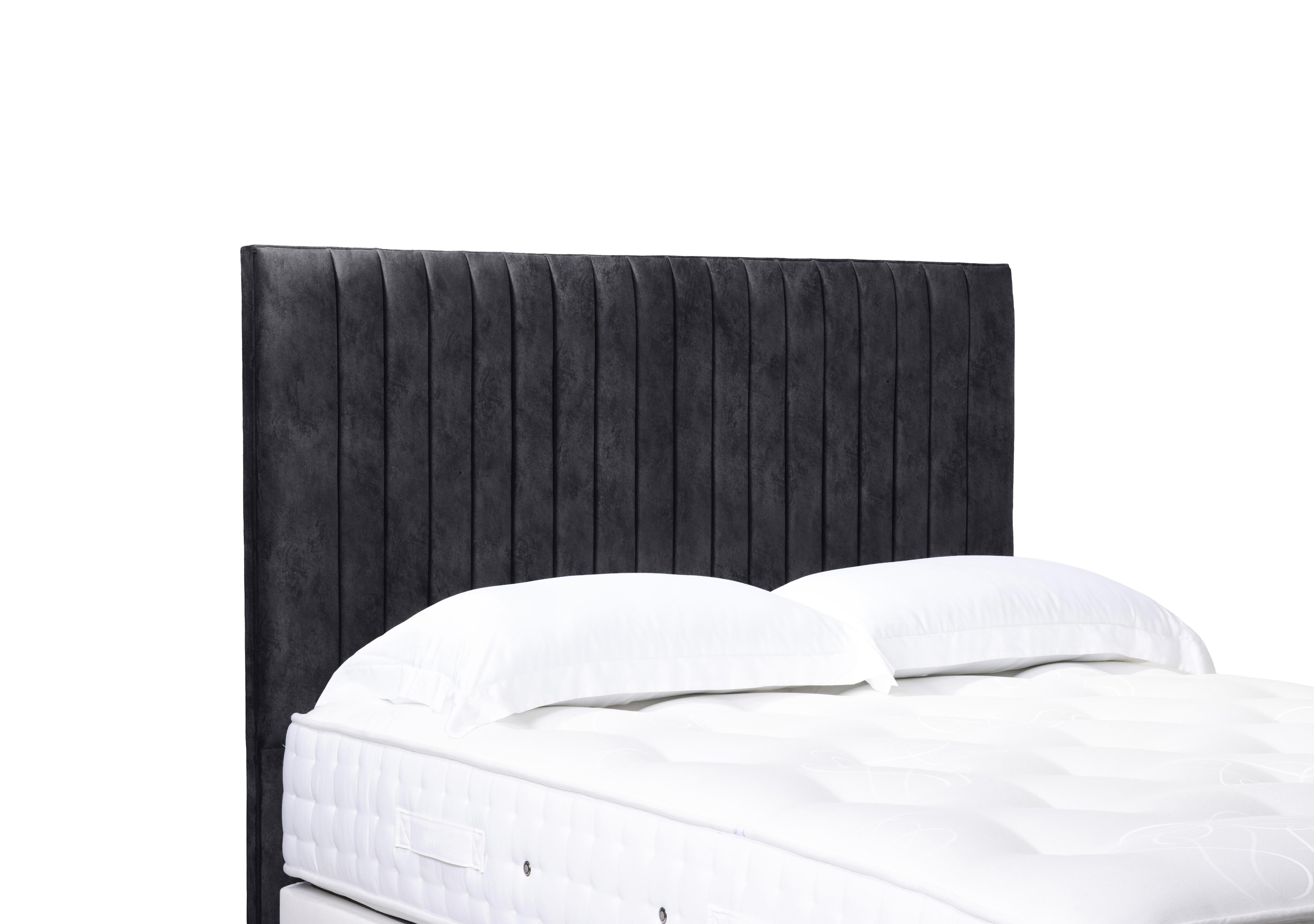 Artisan Collection Cadenza High Floor Standing Headboard in Daytona Coal on Furniture Village