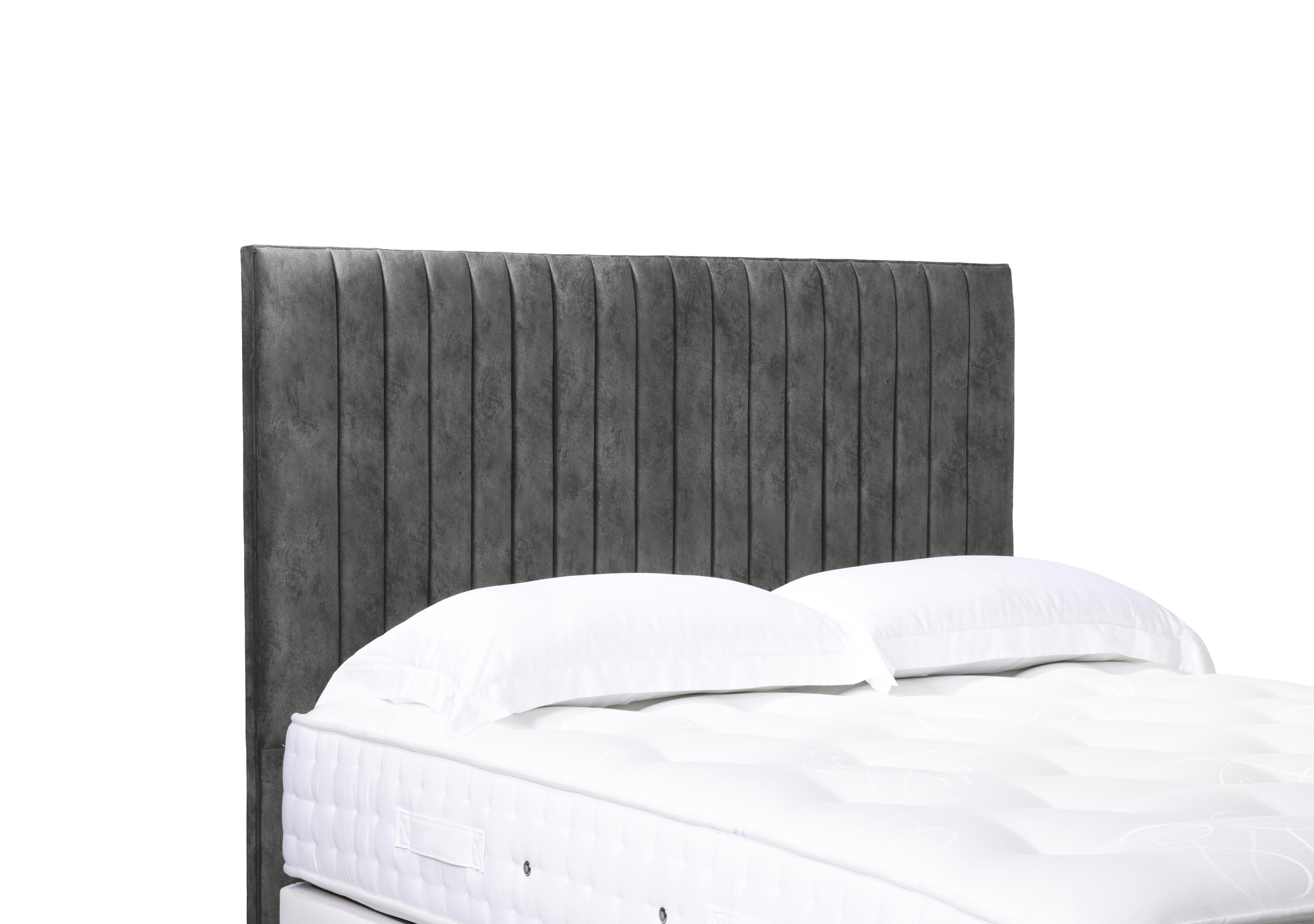 Artisan Collection Cadenza High Floor Standing Headboard in Daytona Pebble on Furniture Village