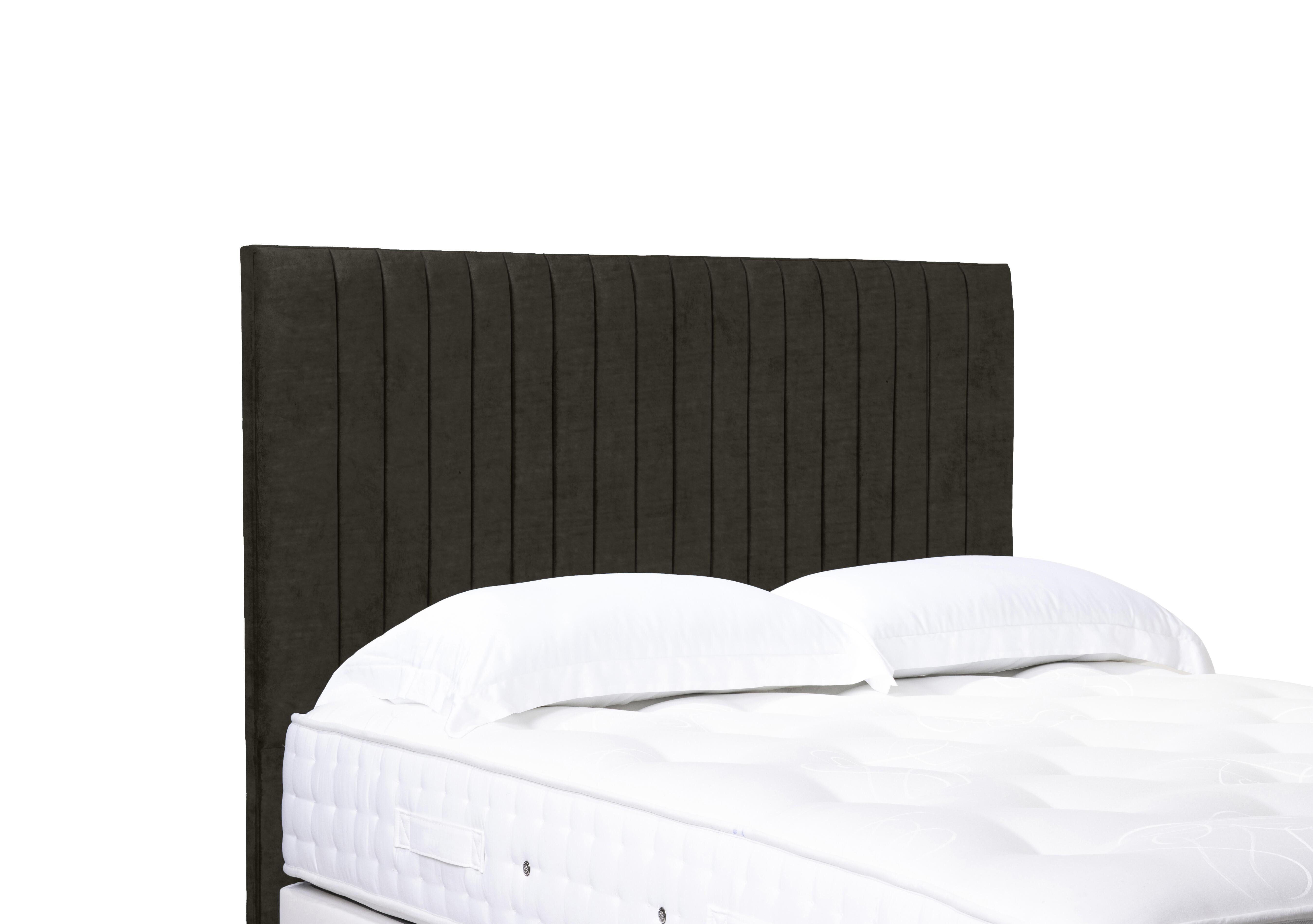Artisan Collection Cadenza High Floor Standing Headboard in Milan Thunder on Furniture Village
