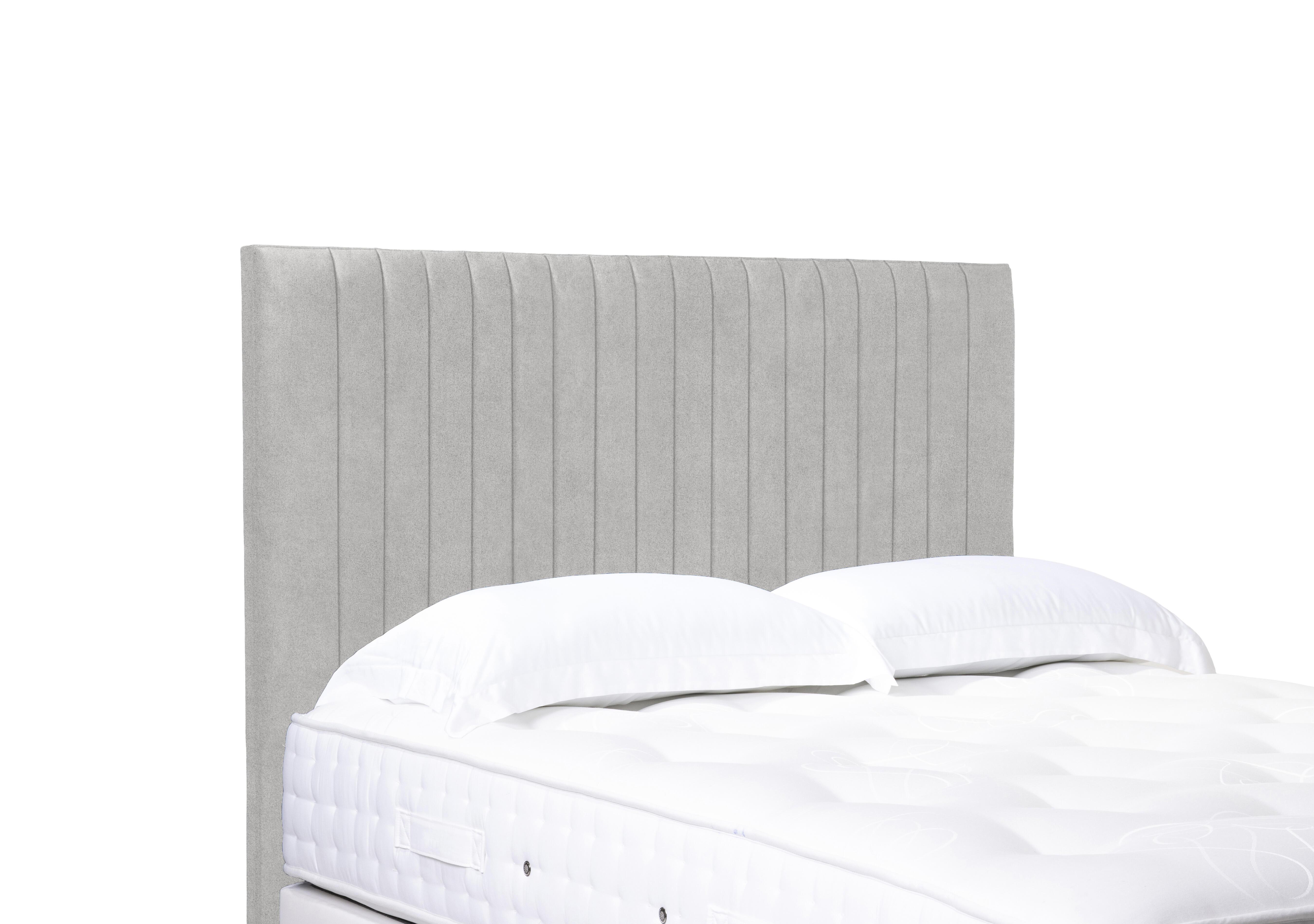 Artisan Collection Cadenza High Floor Standing Headboard in Plain Opal on Furniture Village