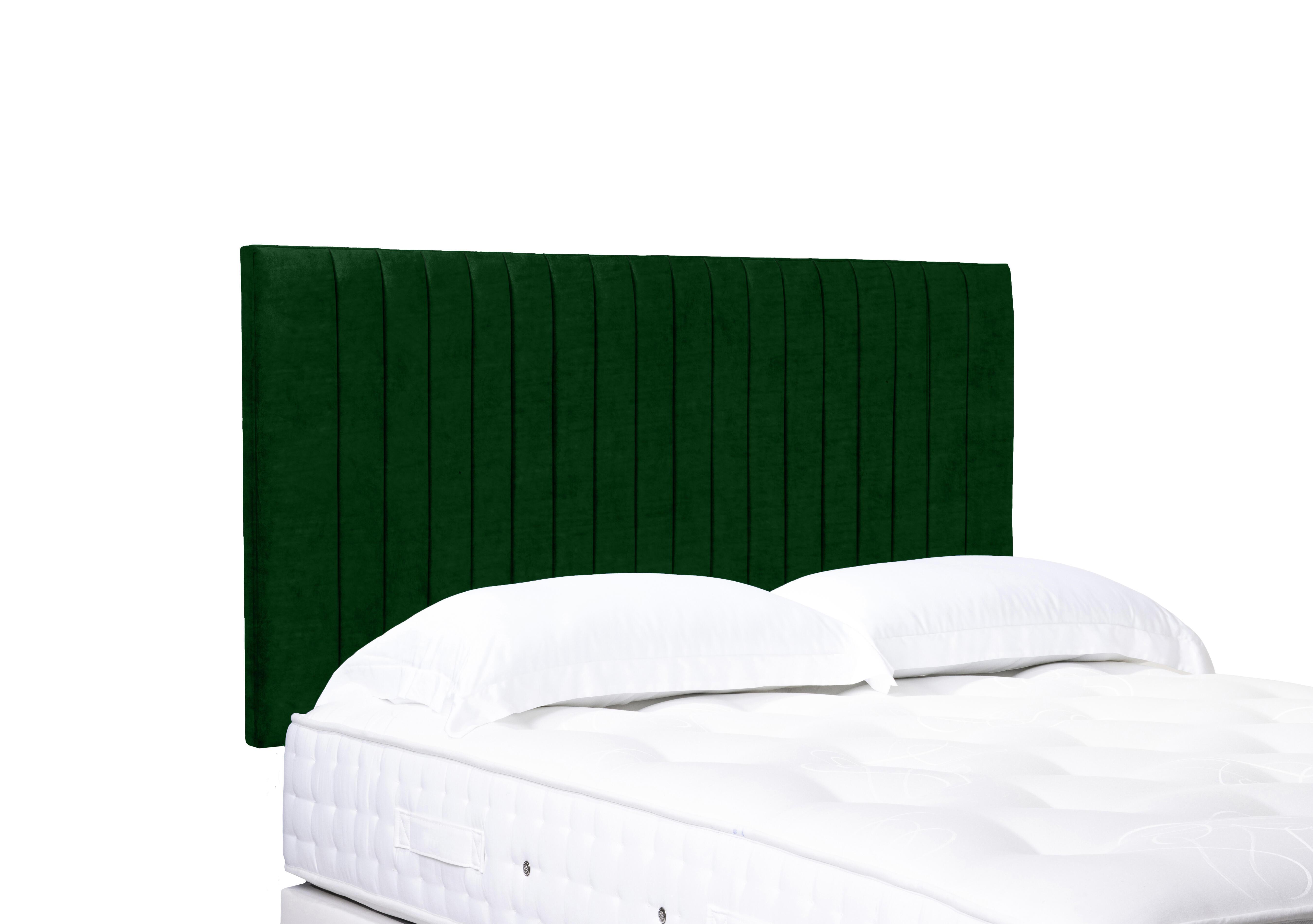 Artisan Collection Cadenza High Strutted Headboard in Aston Moss on Furniture Village