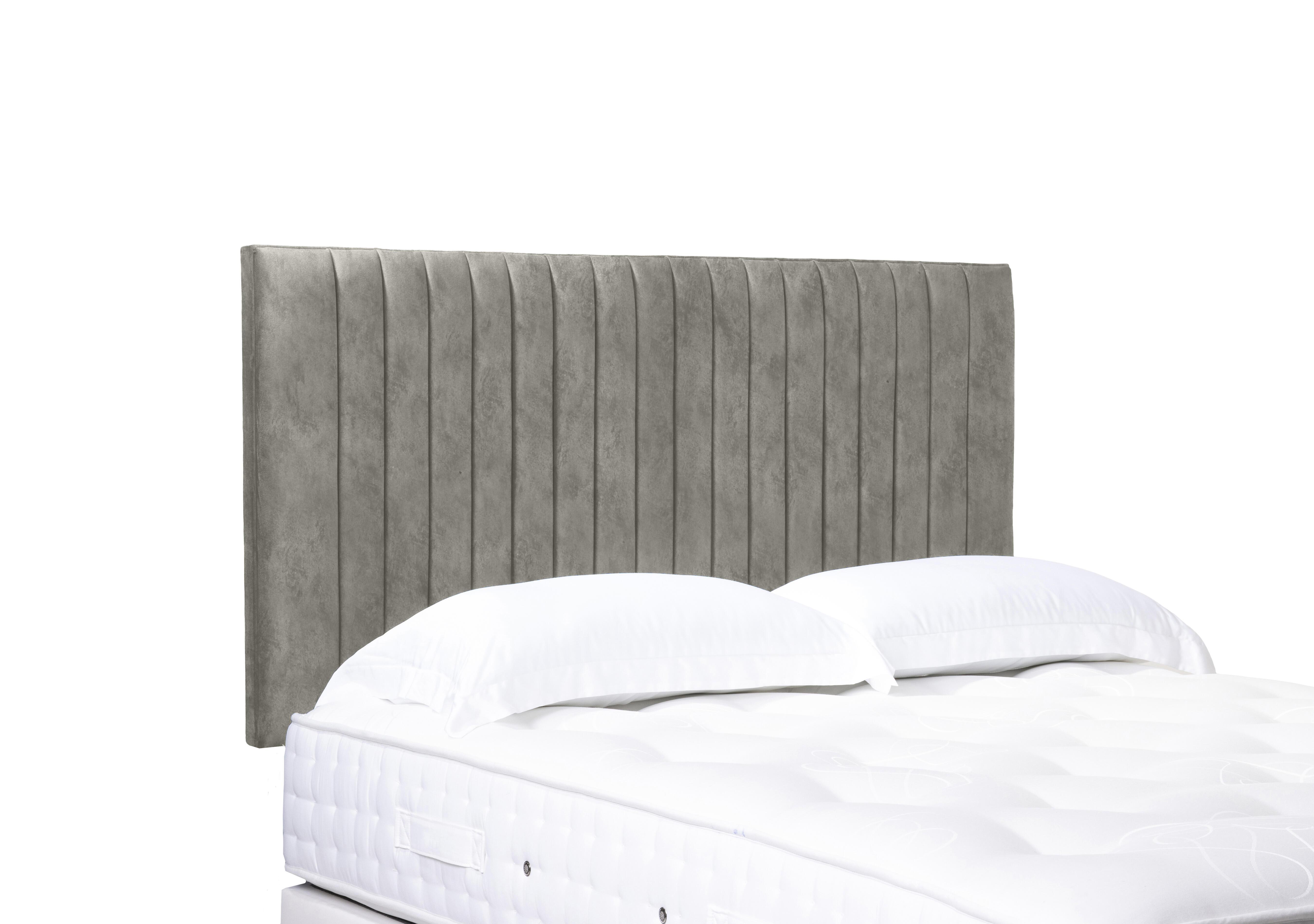Artisan Collection Cadenza High Strutted Headboard in Daytona Stone on Furniture Village