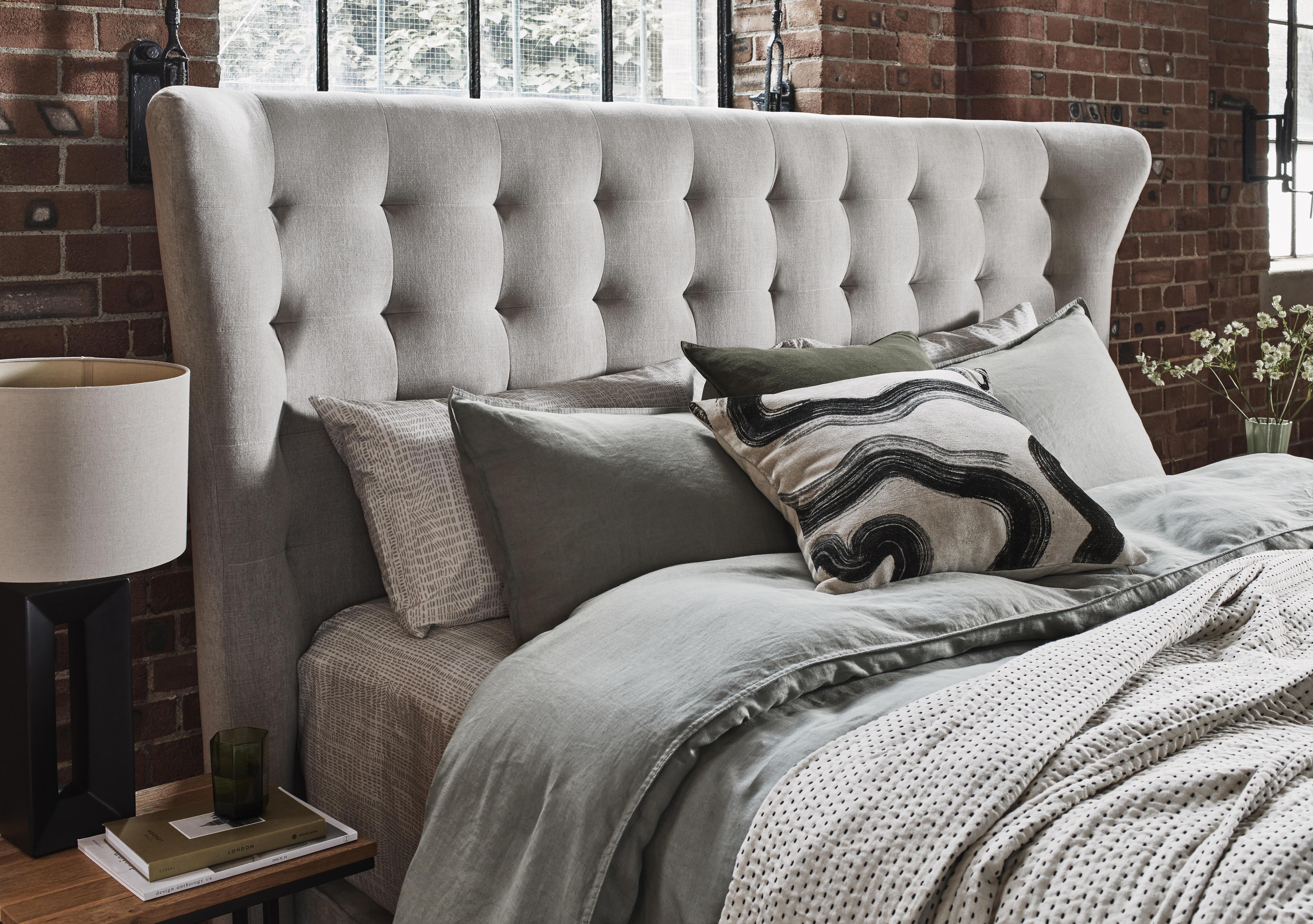 Callie High Floor Standing Headboard in  on Furniture Village