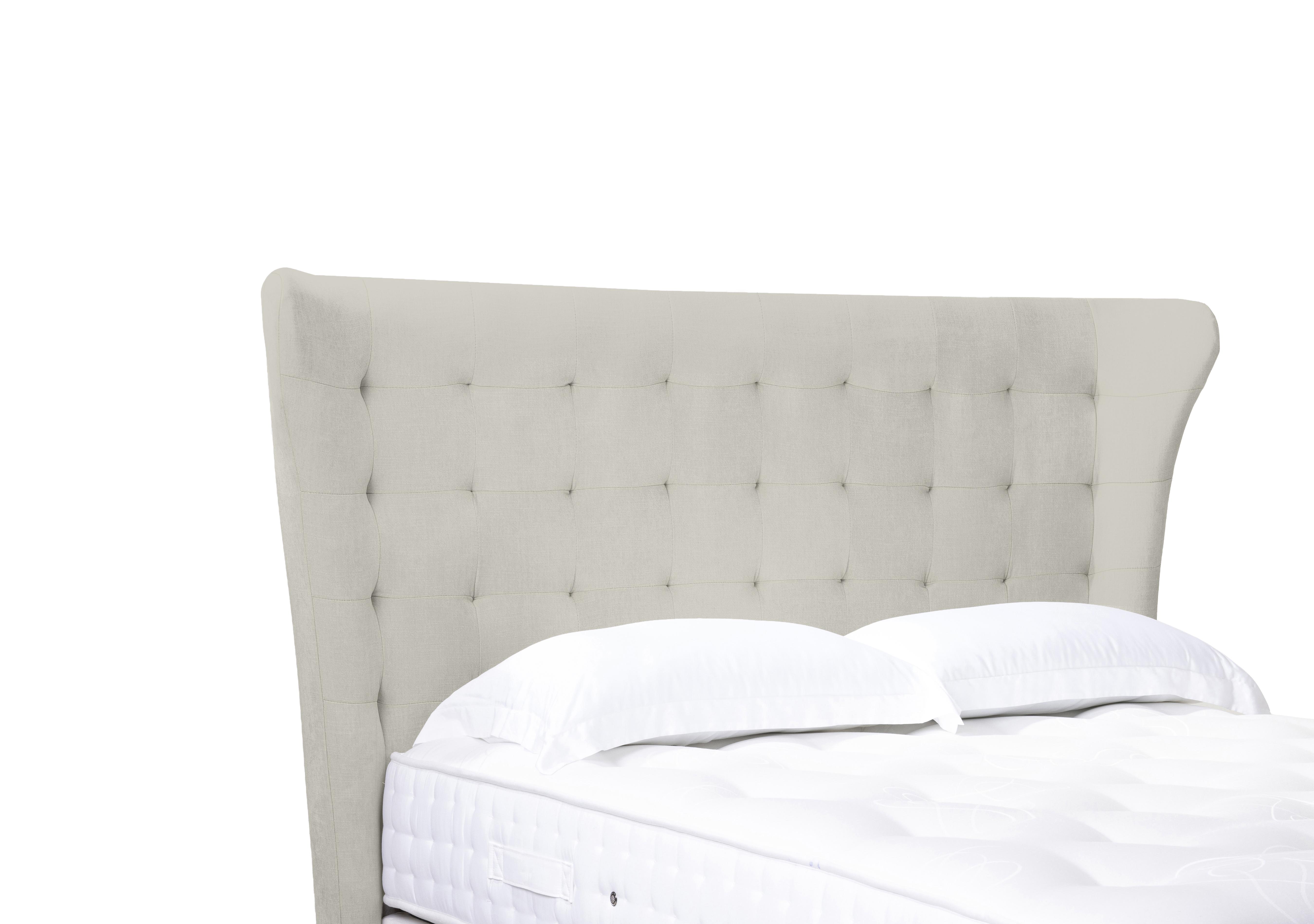 Artisan Collection Callie High Floor Standing Headboard in Aston Linen on Furniture Village