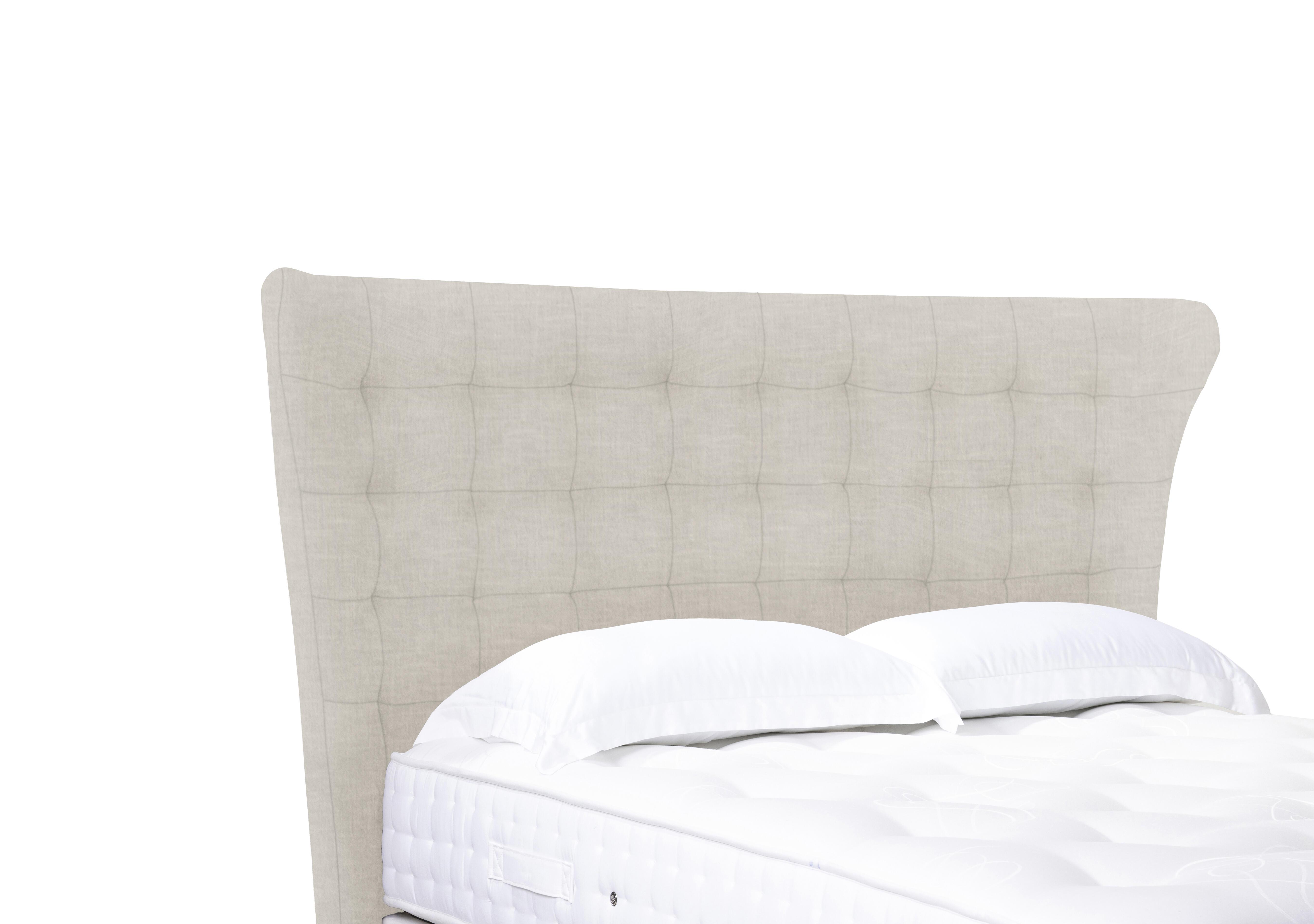 Artisan Collection Callie High Floor Standing Headboard in Queens Oat on Furniture Village