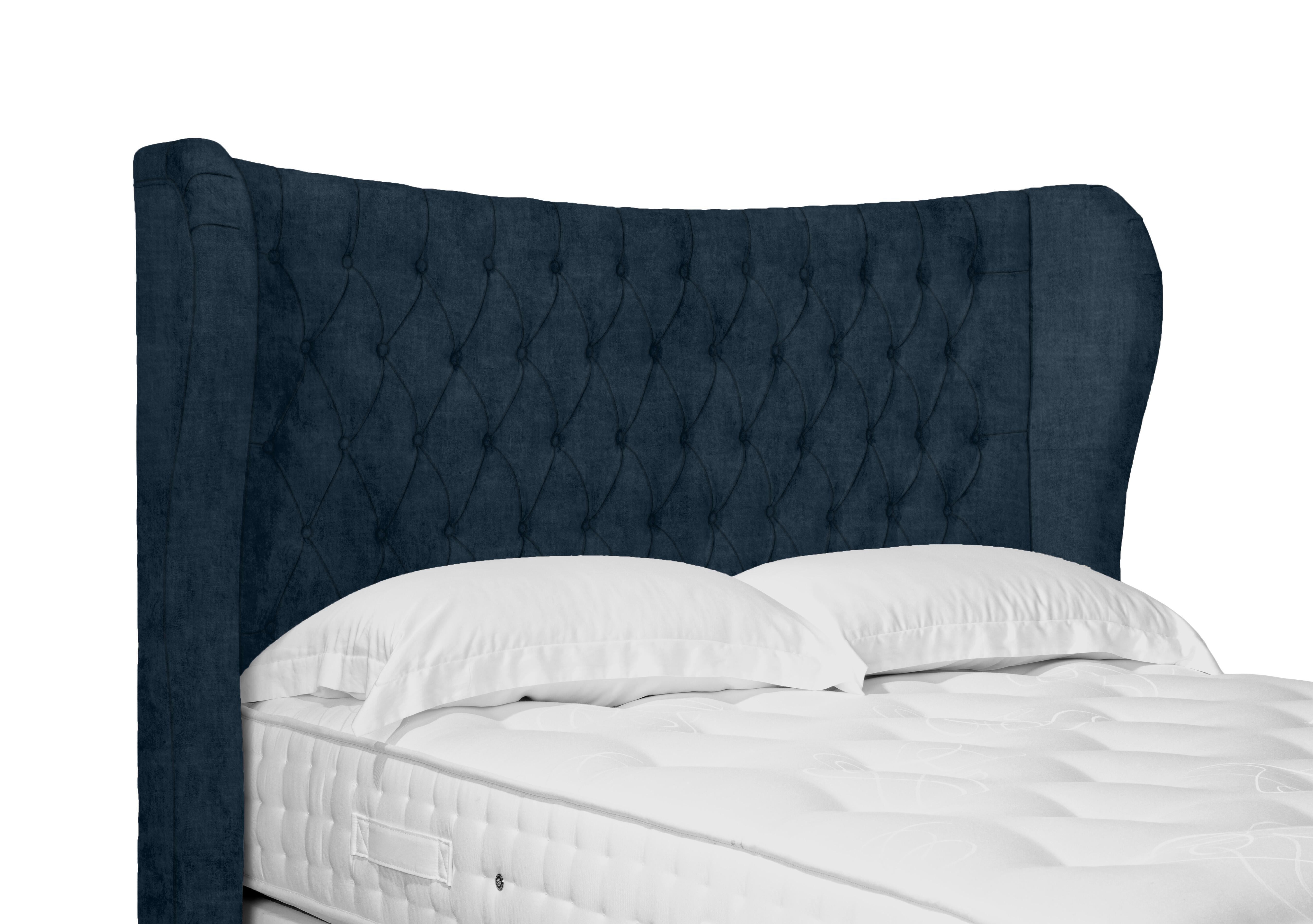 Artisan Collection Camber High Floor Standing Headboard in 600 Granite Blue on Furniture Village