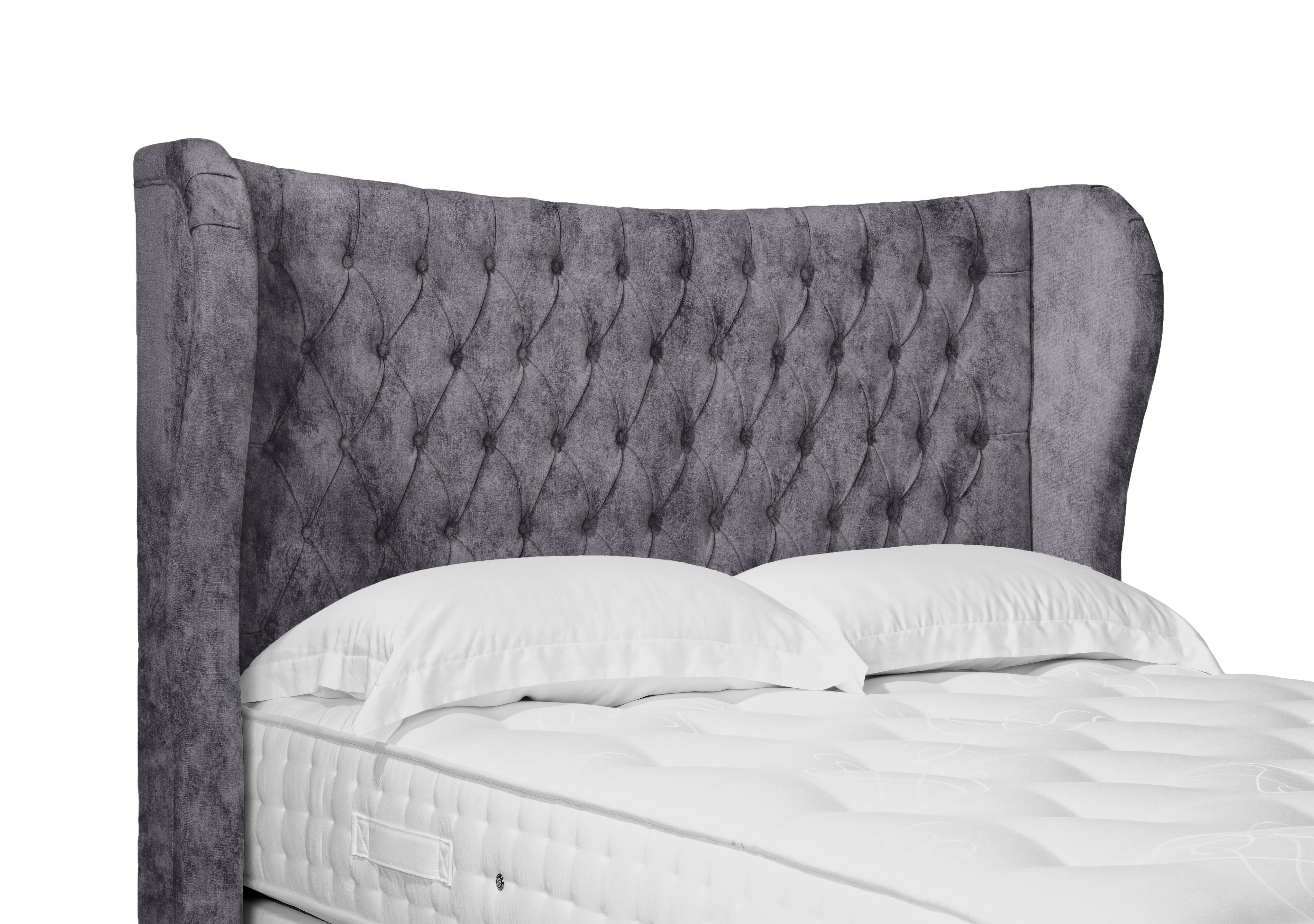 Artisan Collection Camber High Floor Standing Headboard in Daytona Grey on Furniture Village