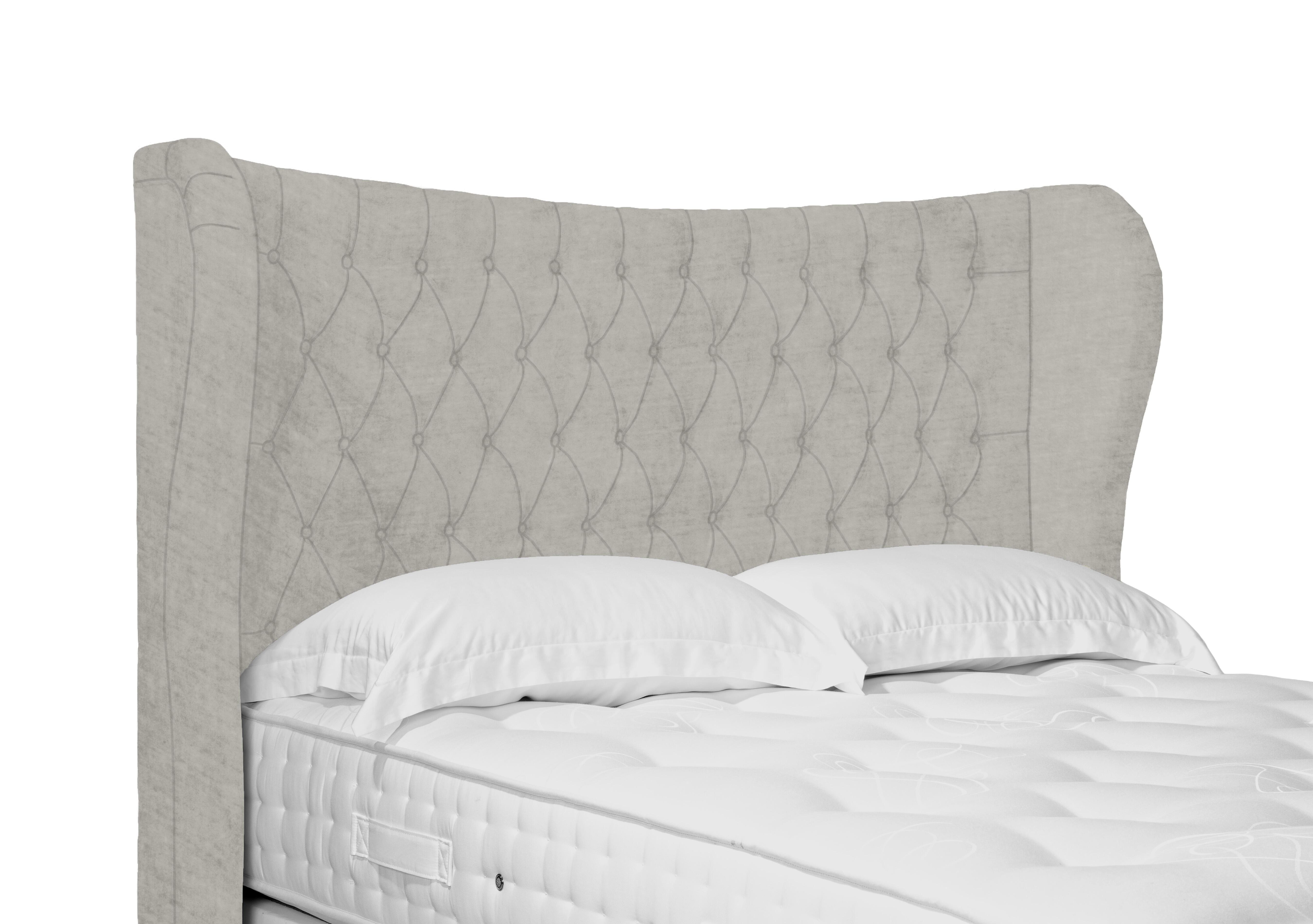 Artisan Collection Camber High Floor Standing Headboard in Milan Stone on Furniture Village