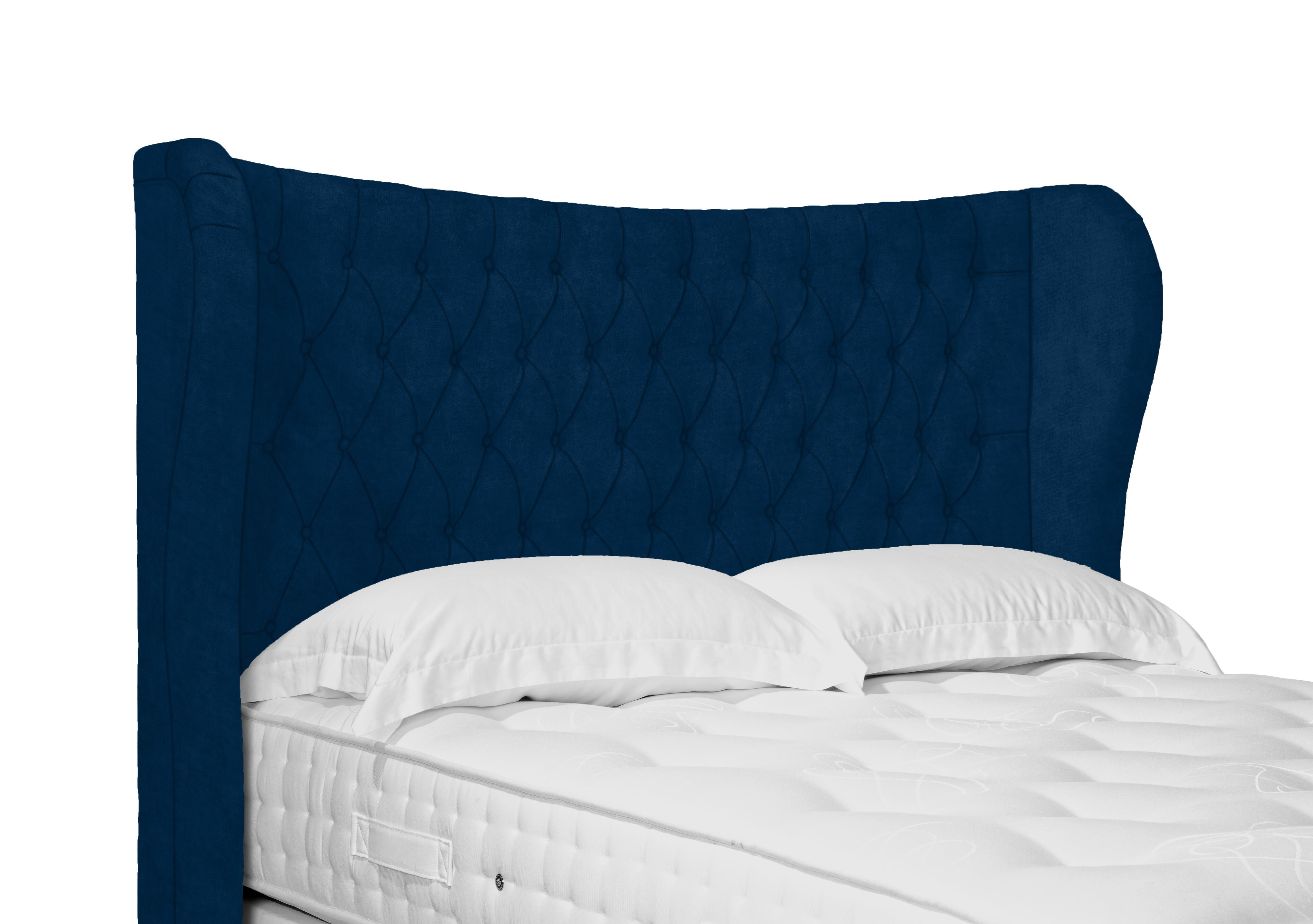 Artisan Collection Camber High Floor Standing Headboard in Plush Pacific on Furniture Village