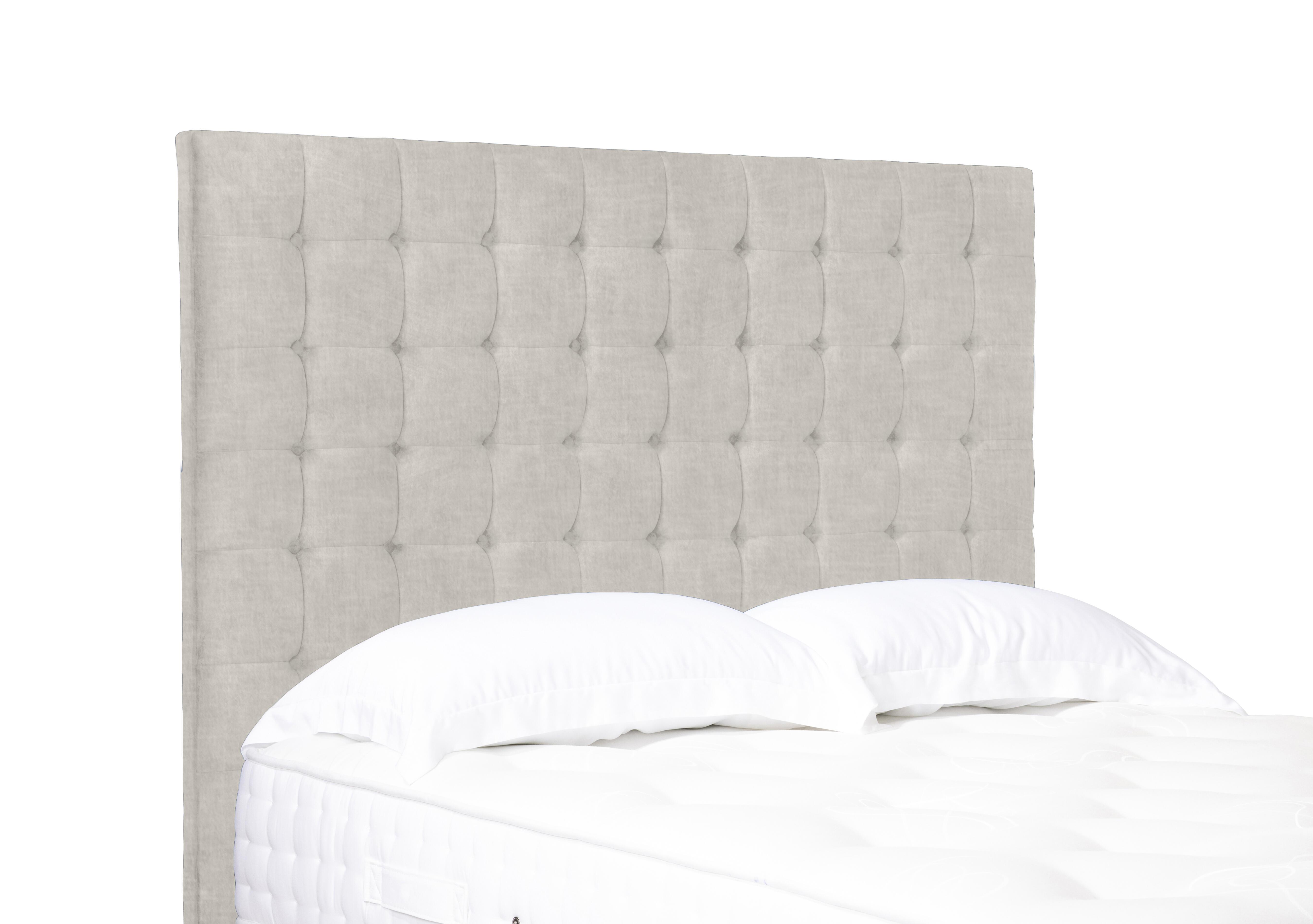 Artisan Collection Dot High Floor Standing Headboard in Lace Ivory on Furniture Village