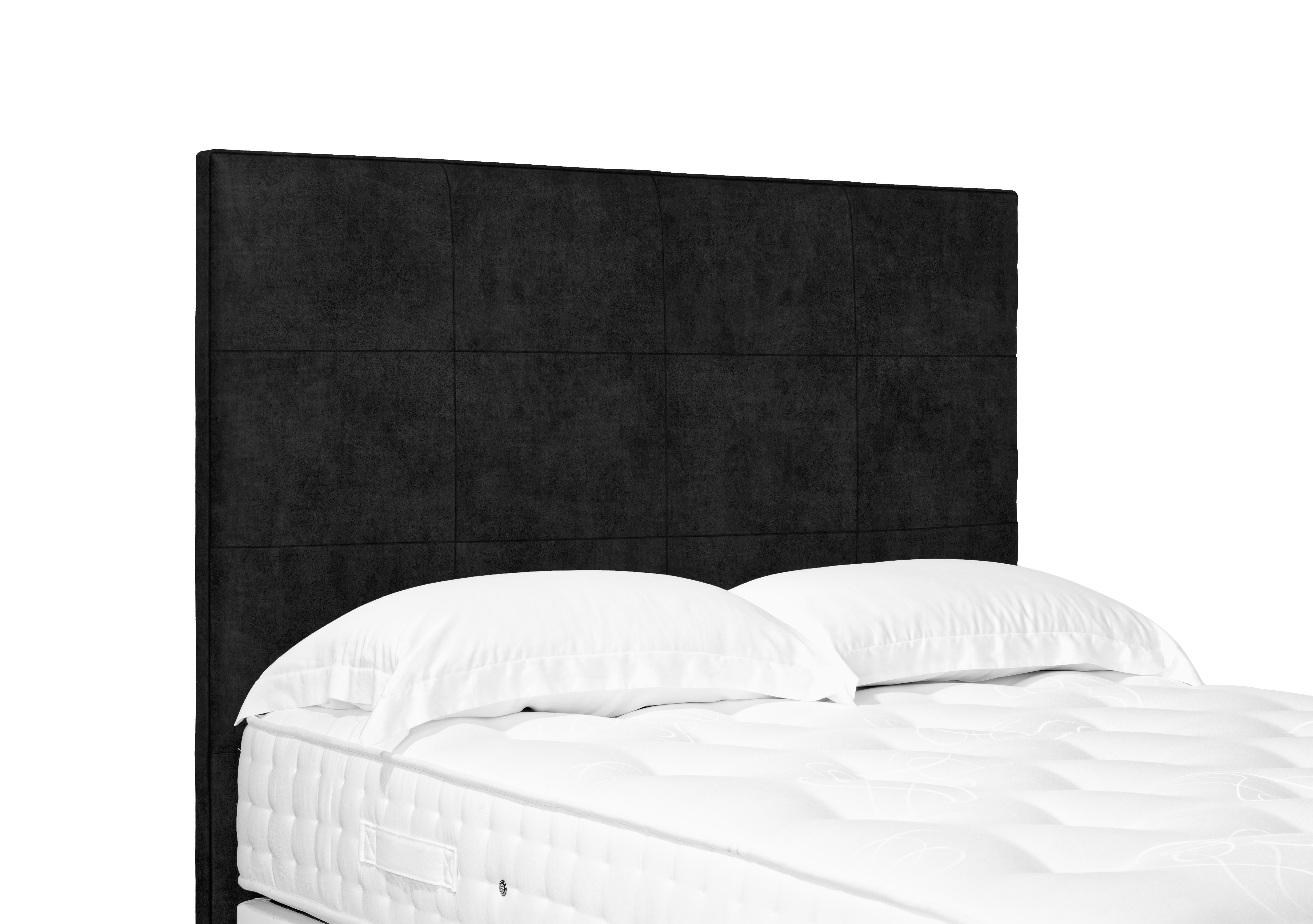 Elwood High Floor Standing Headboard in 800 Smokey Quartz on Furniture Village